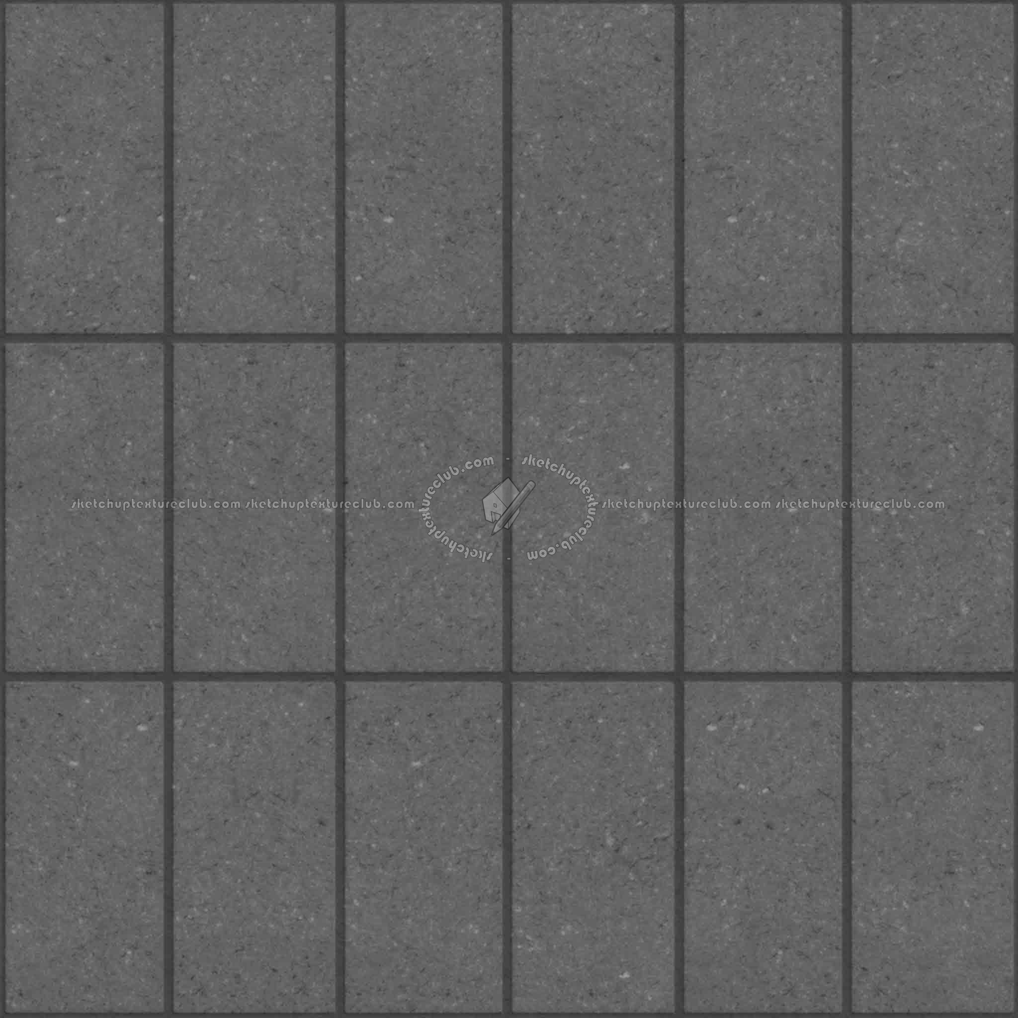 Textures   -   ARCHITECTURE   -   PAVING OUTDOOR   -   Concrete   -   Blocks regular  - Paving outdoor concrete regular block texture seamless 05693 - Displacement