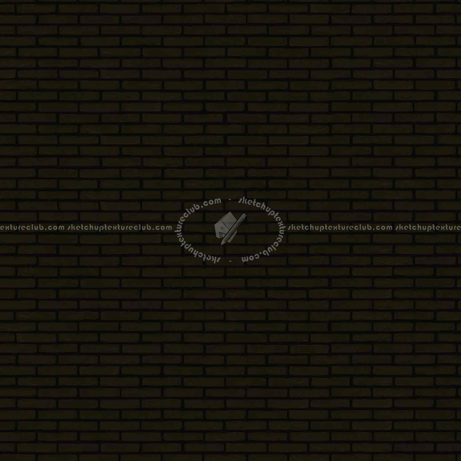 Textures   -   ARCHITECTURE   -   BRICKS   -   Facing Bricks   -   Smooth  - Facing smooth bricks texture seamless 00318 - Specular
