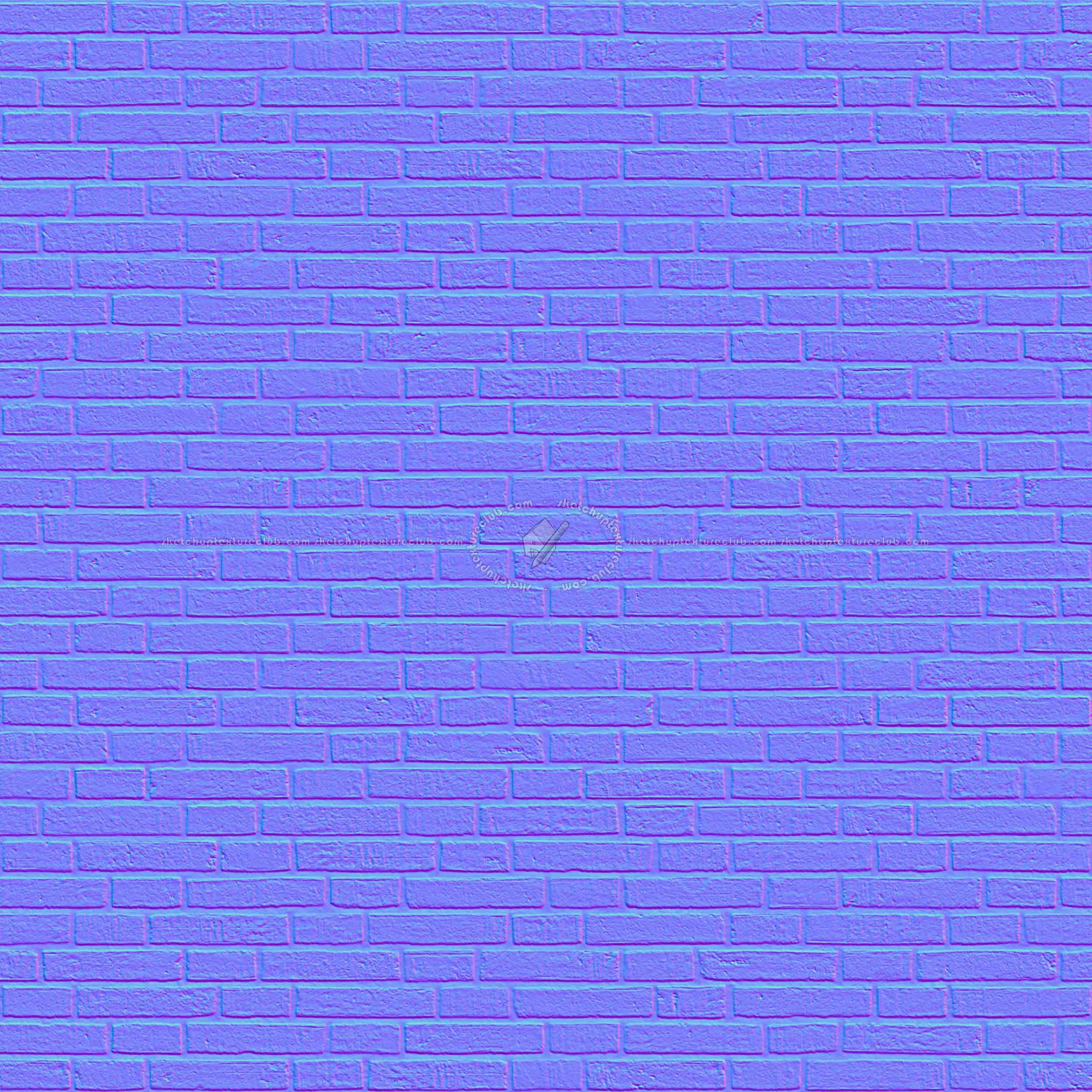 Textures   -   ARCHITECTURE   -   BRICKS   -   Old bricks  - Old bricks texture seamless 00403 - Normal