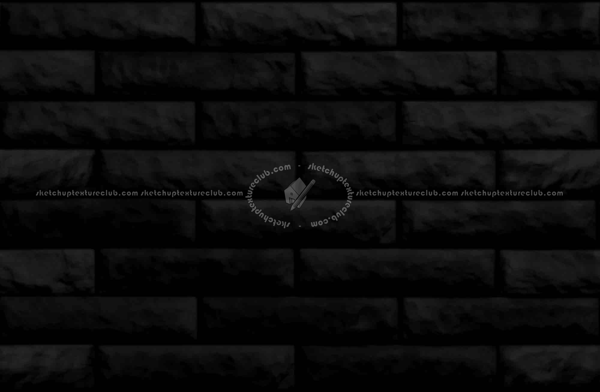 Textures   -   ARCHITECTURE   -   BRICKS   -   Facing Bricks   -   Rustic  - Rustic bricks texture seamless 00242 - Specular