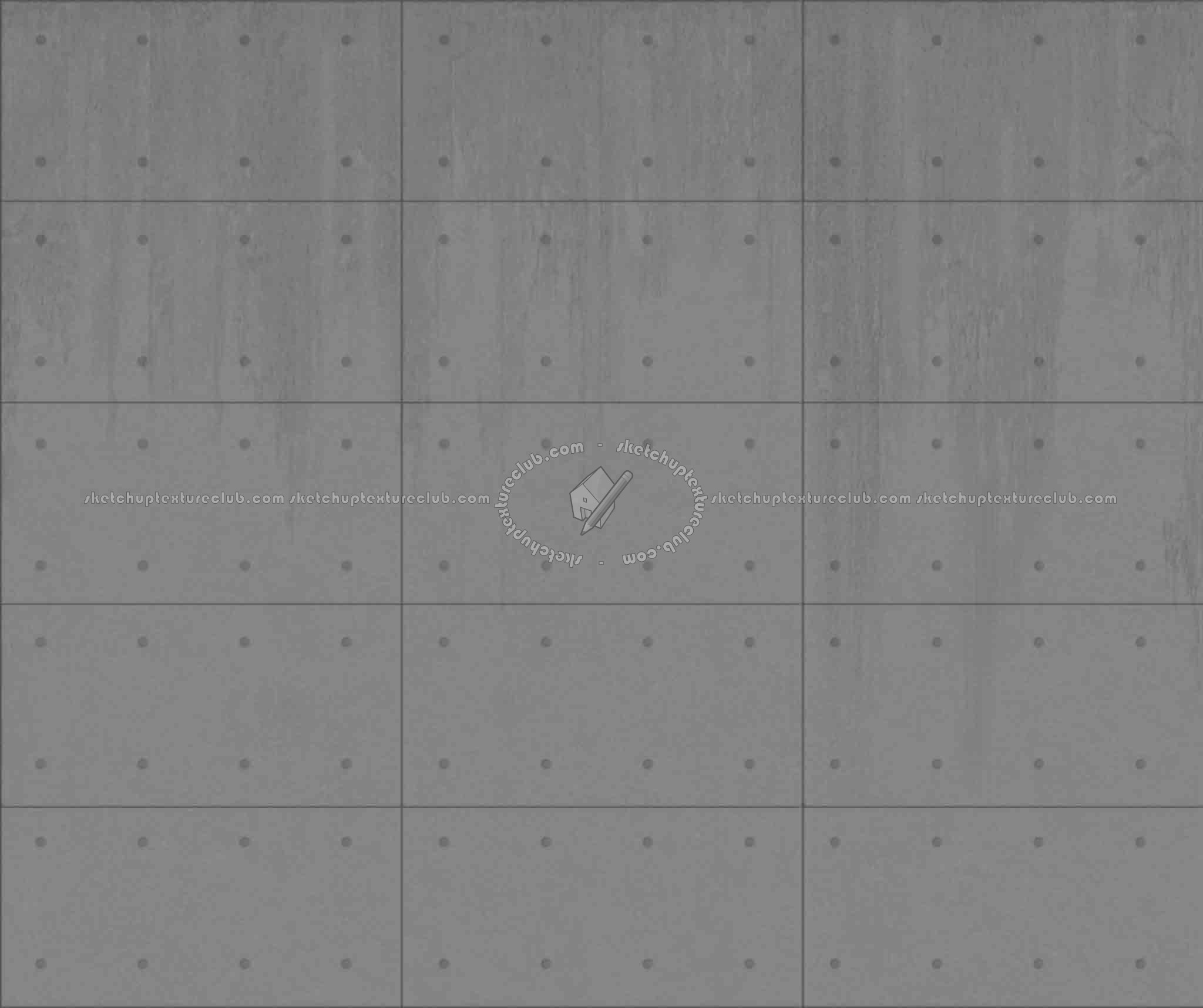 Textures   -   ARCHITECTURE   -   CONCRETE   -   Plates   -   Tadao Ando  - Tadao ando concrete plates seamless 01883 - Displacement