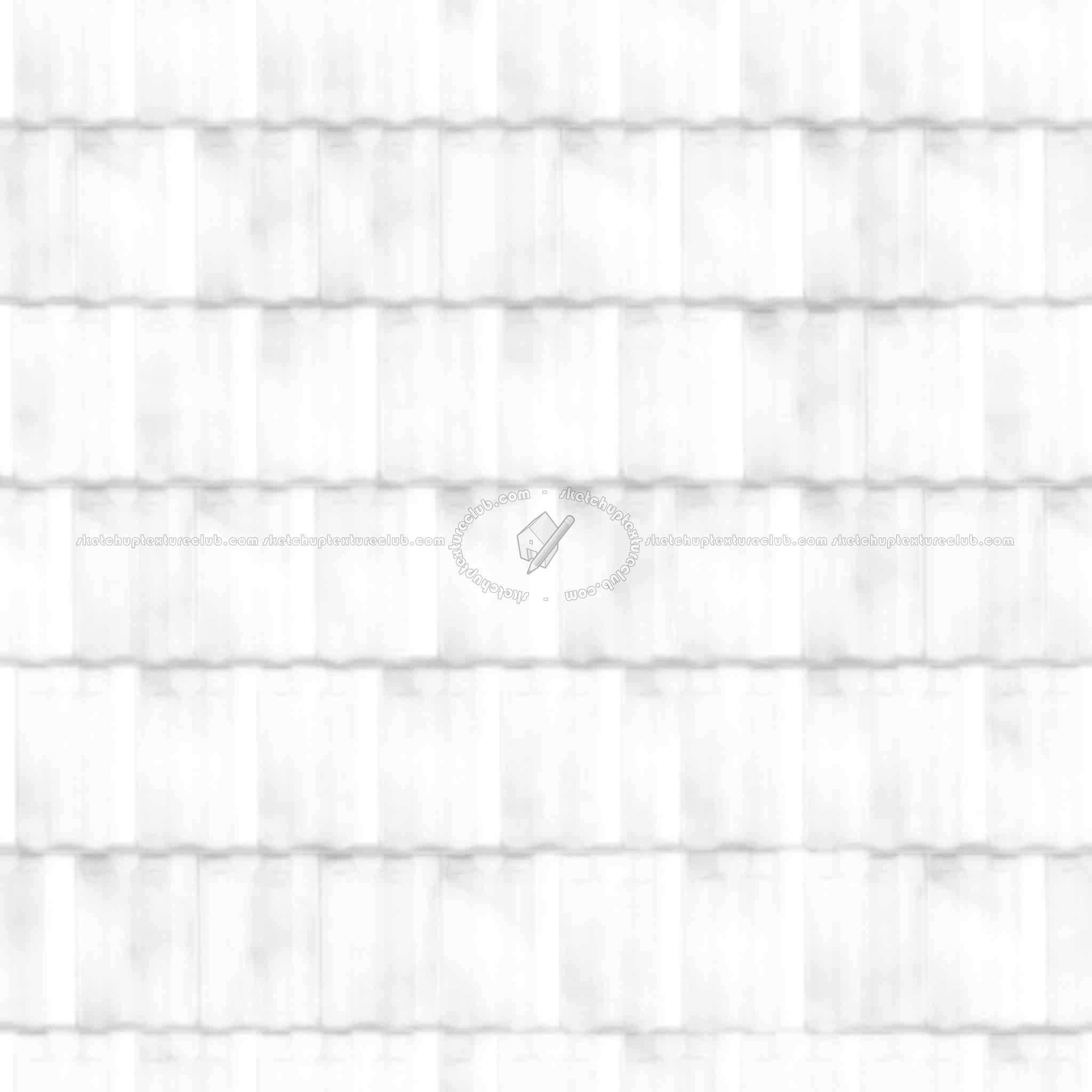 Textures   -   ARCHITECTURE   -   ROOFINGS   -   Clay roofs  - Clay roofing Cote de Beaune texture seamless 03346 - Ambient occlusion