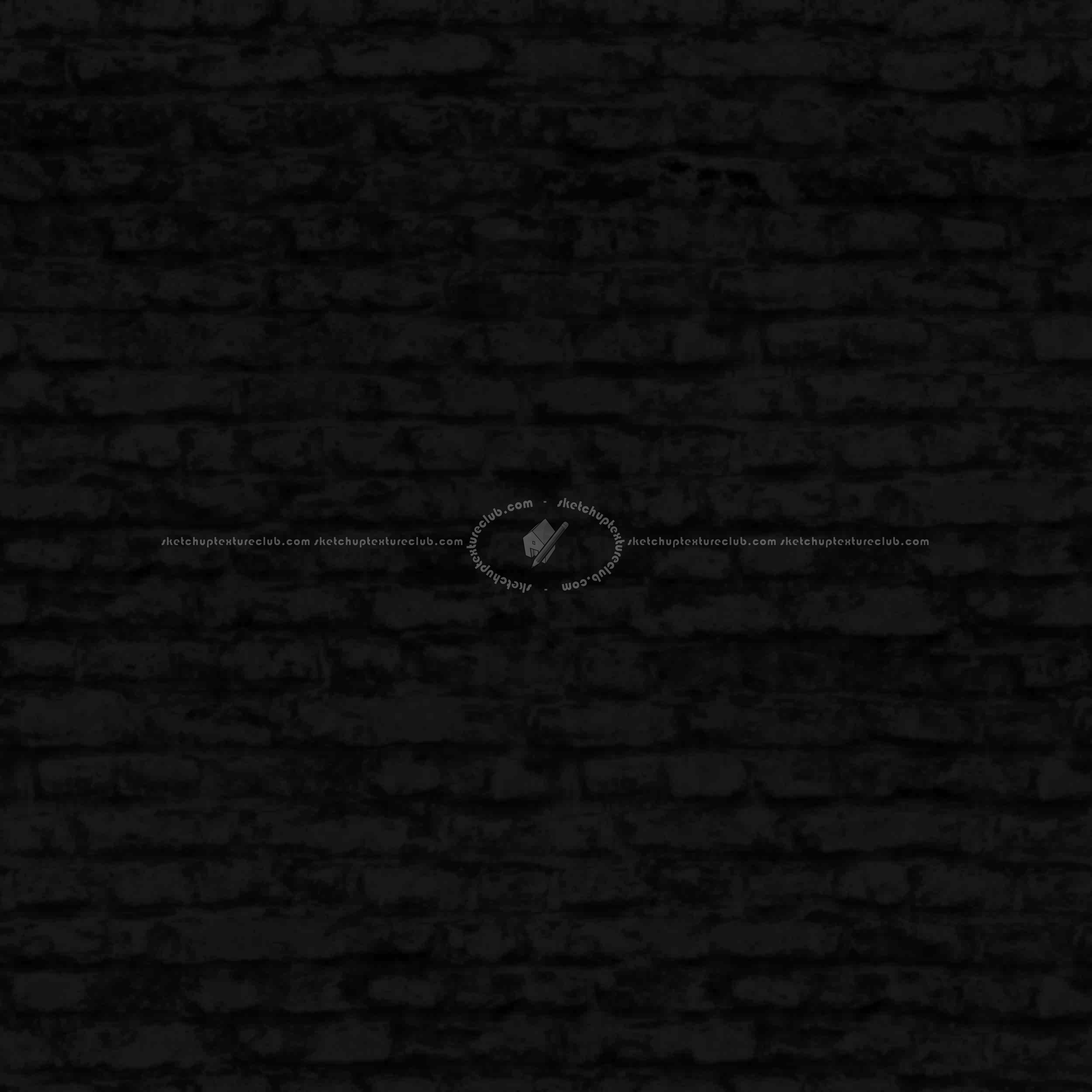 Textures   -   ARCHITECTURE   -   BRICKS   -   Damaged bricks  - Damaged bricks texture seamless 00108 - Specular