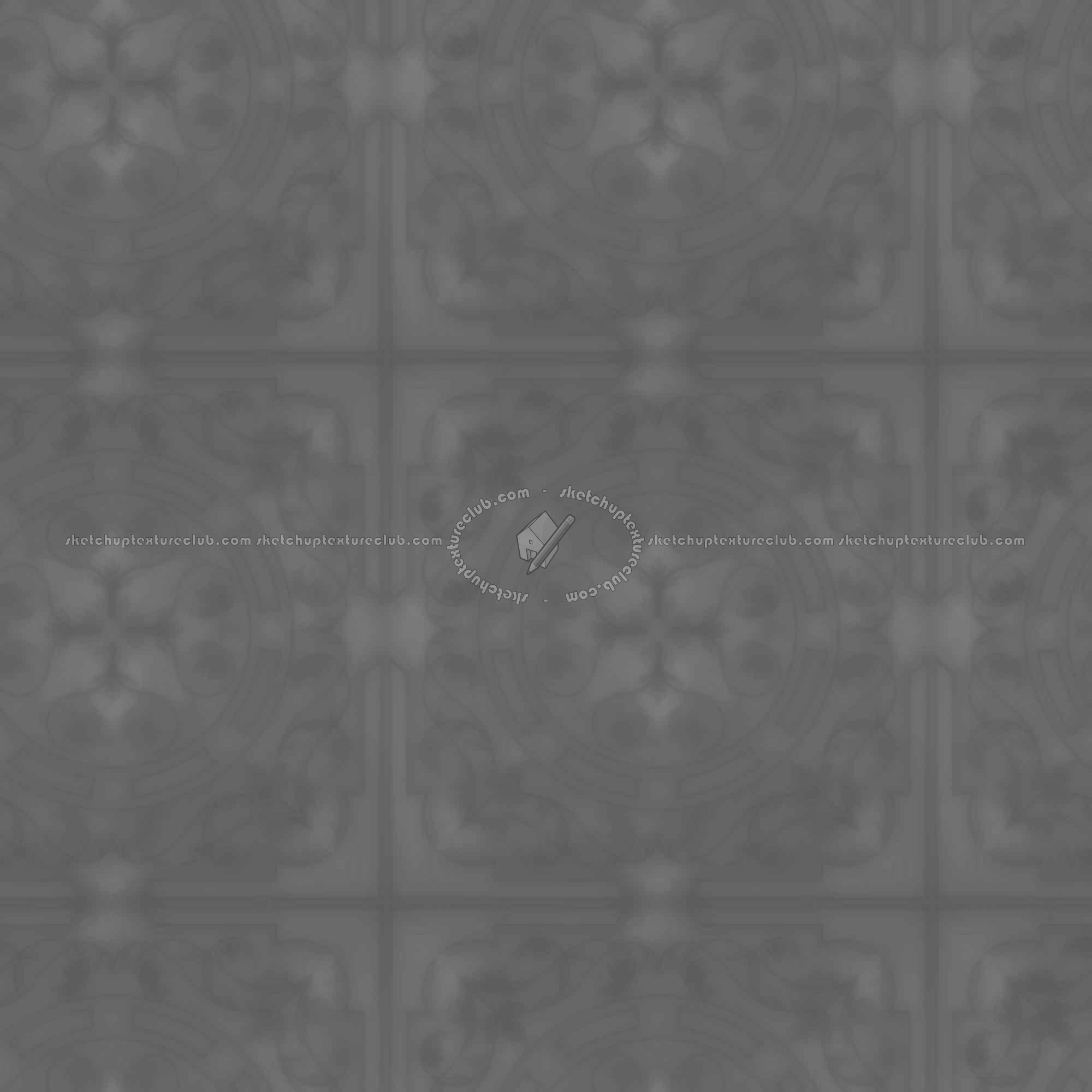 Textures   -   ARCHITECTURE   -   WOOD FLOORS   -   Geometric pattern  - Parquet geometric pattern texture seamless 04728 - Displacement