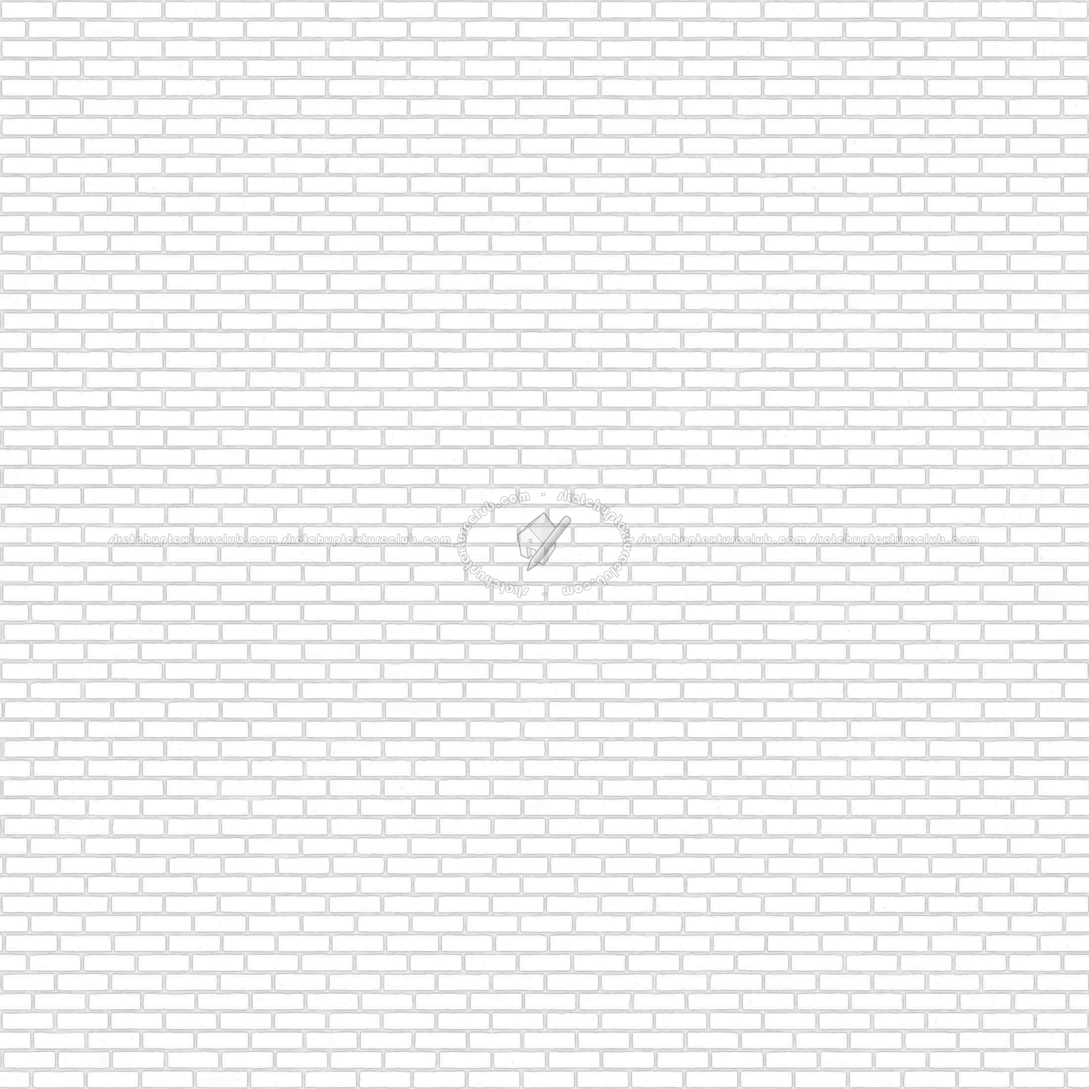 Textures   -   ARCHITECTURE   -   BRICKS   -   Facing Bricks   -   Rustic  - Rustic bricks texture seamless 00180 - Ambient occlusion