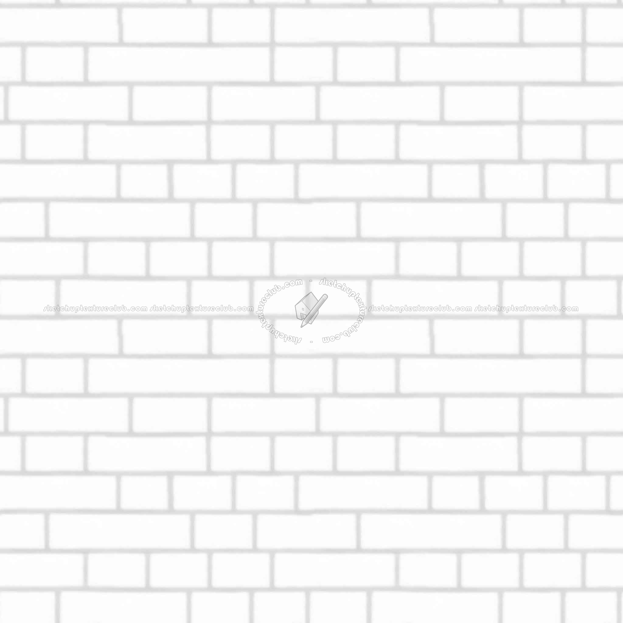 Textures   -   ARCHITECTURE   -   BRICKS   -   Colored Bricks   -   Sandblasted  - Sandblasted bricks colored texture seamless 00045 - Ambient occlusion