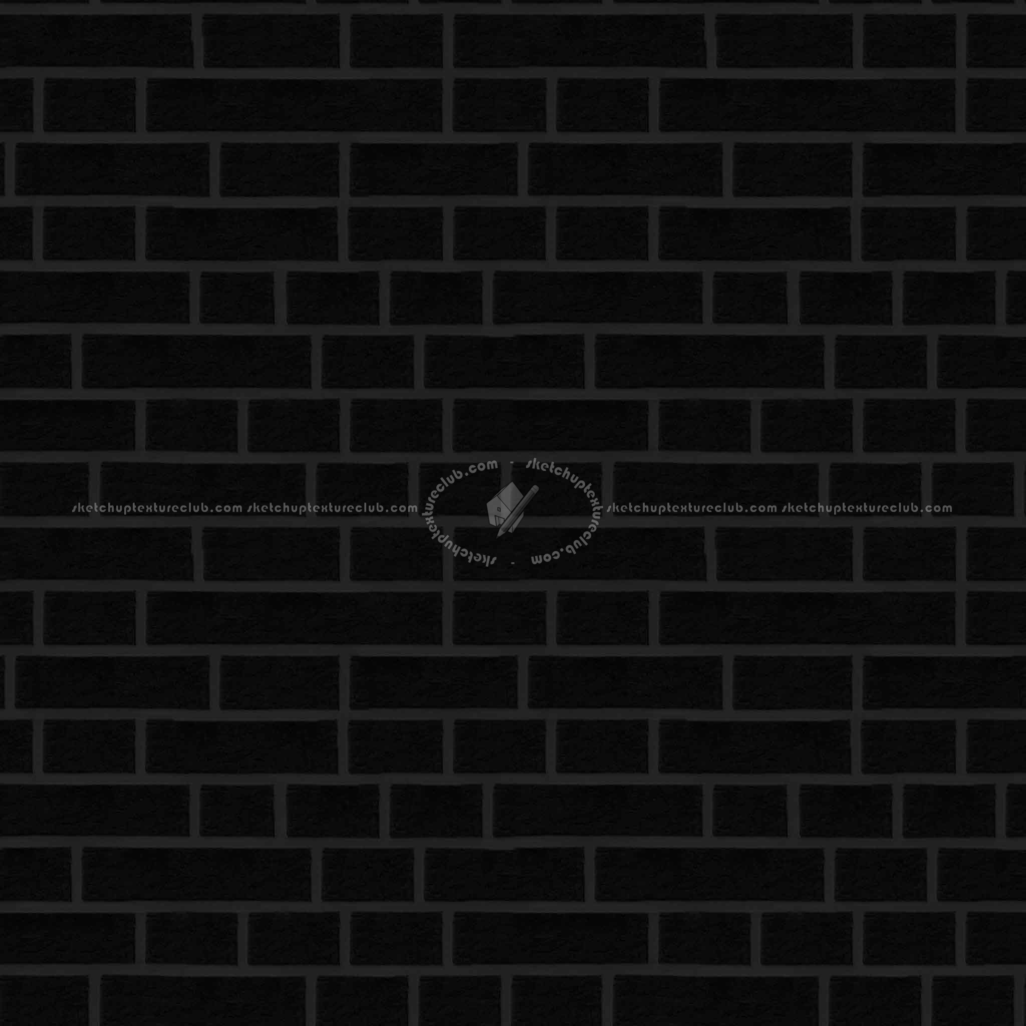 Textures   -   ARCHITECTURE   -   BRICKS   -   Colored Bricks   -   Sandblasted  - Sandblasted bricks colored texture seamless 00045 - Specular