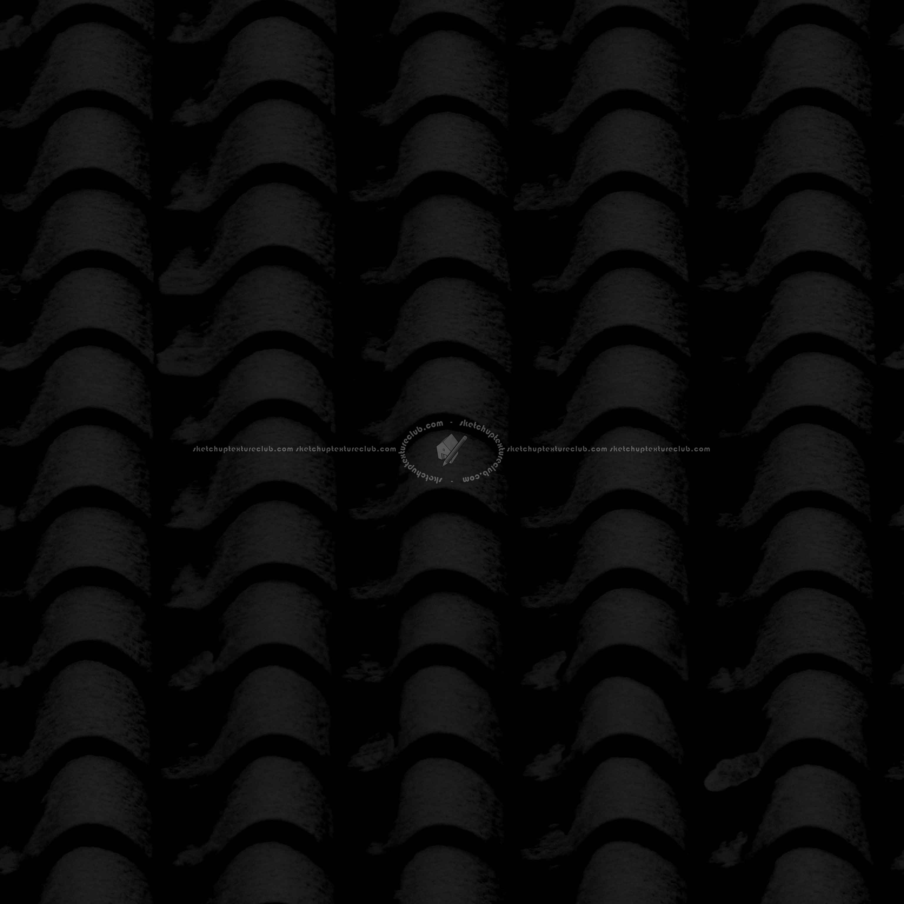 Textures   -   ARCHITECTURE   -   ROOFINGS   -   Snowy roofs  - Snowy roof texture seamless 04035 - Specular