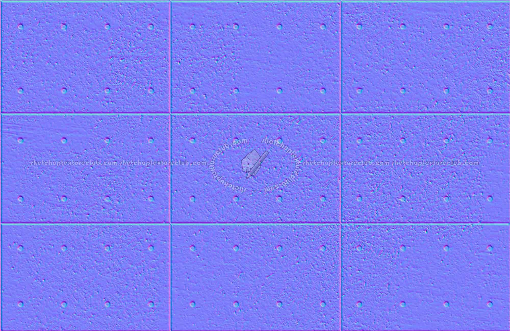 Textures   -   ARCHITECTURE   -   CONCRETE   -   Plates   -   Tadao Ando  - Tadao ando concrete plates seamless 01821 - Normal