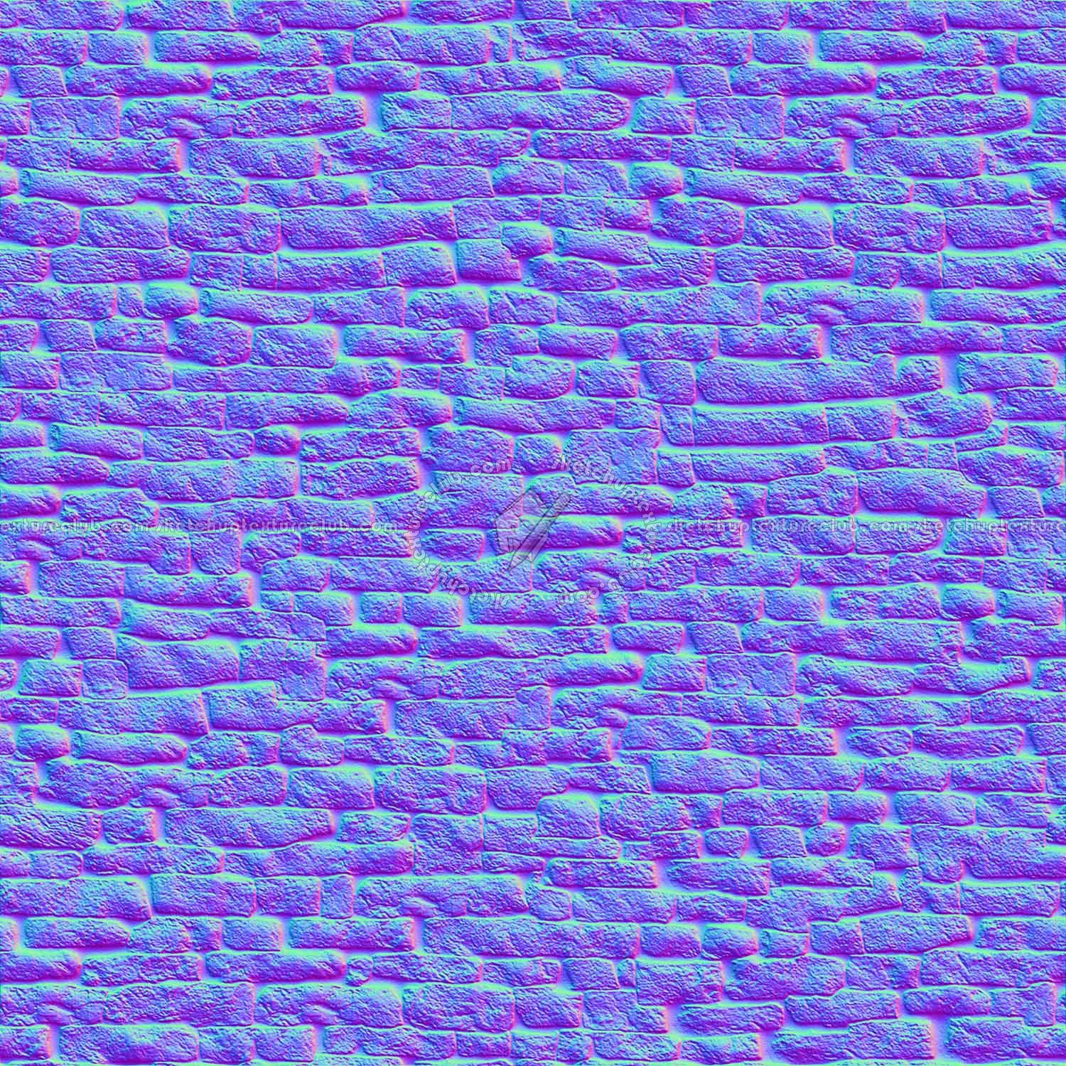 Textures   -   ARCHITECTURE   -   STONES WALLS   -   Stone blocks  - Wall stone with regular blocks texture seamless 08299 - Normal