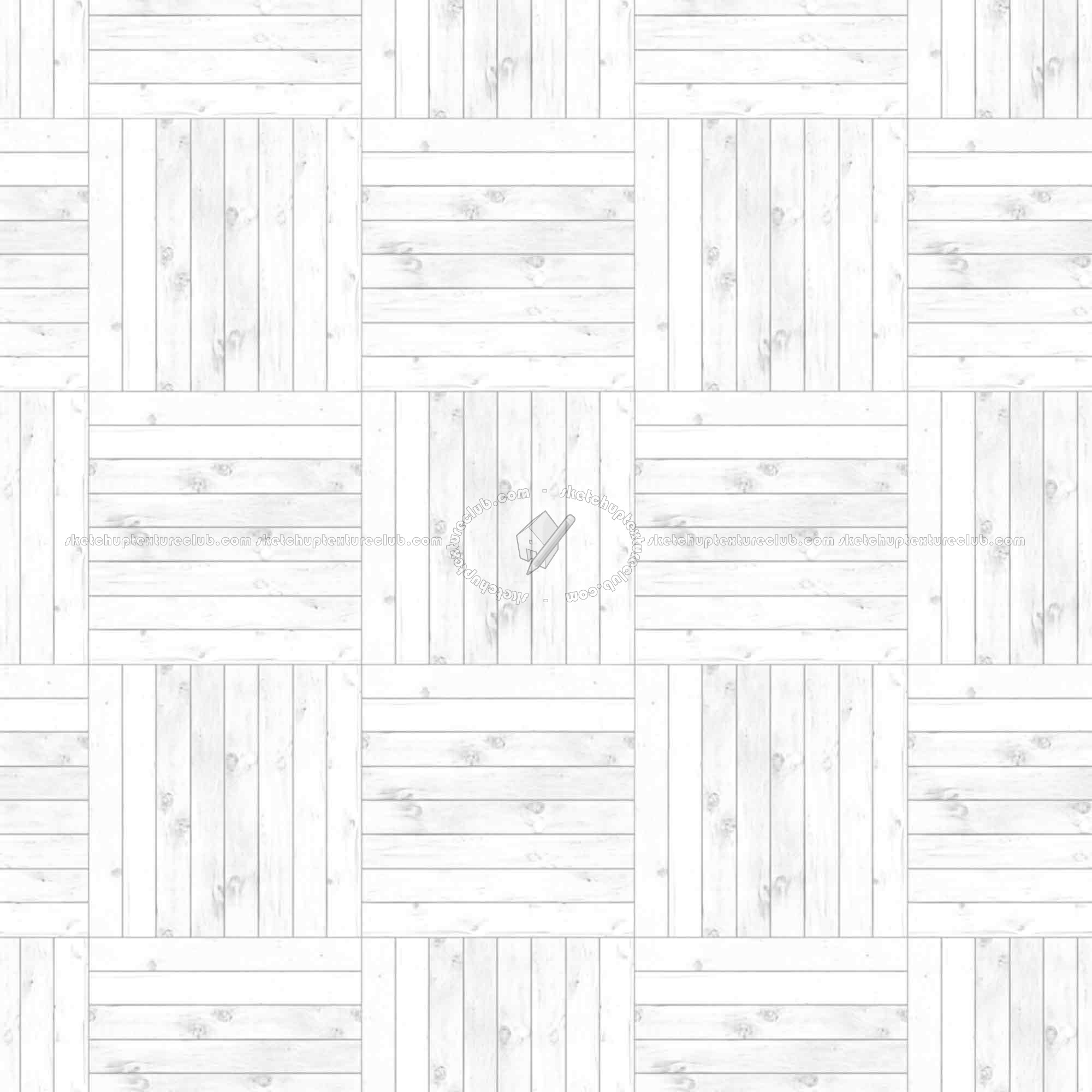 Textures   -   ARCHITECTURE   -   WOOD FLOORS   -   Parquet white  - White wood flooring texture seamless 05452 - Ambient occlusion