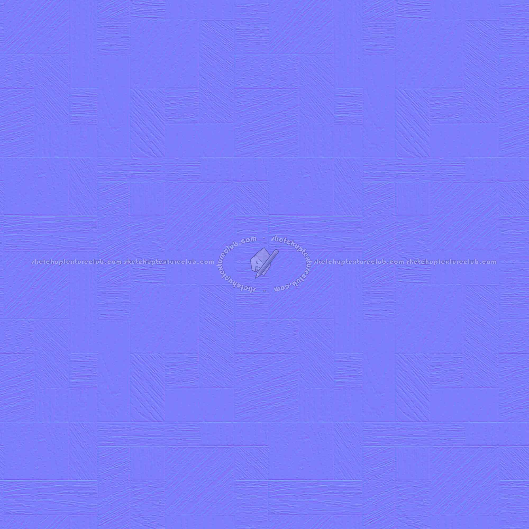 Textures   -   ARCHITECTURE   -   WOOD FLOORS   -   Parquet square  - Wood flooring square texture seamless 05393 - Normal