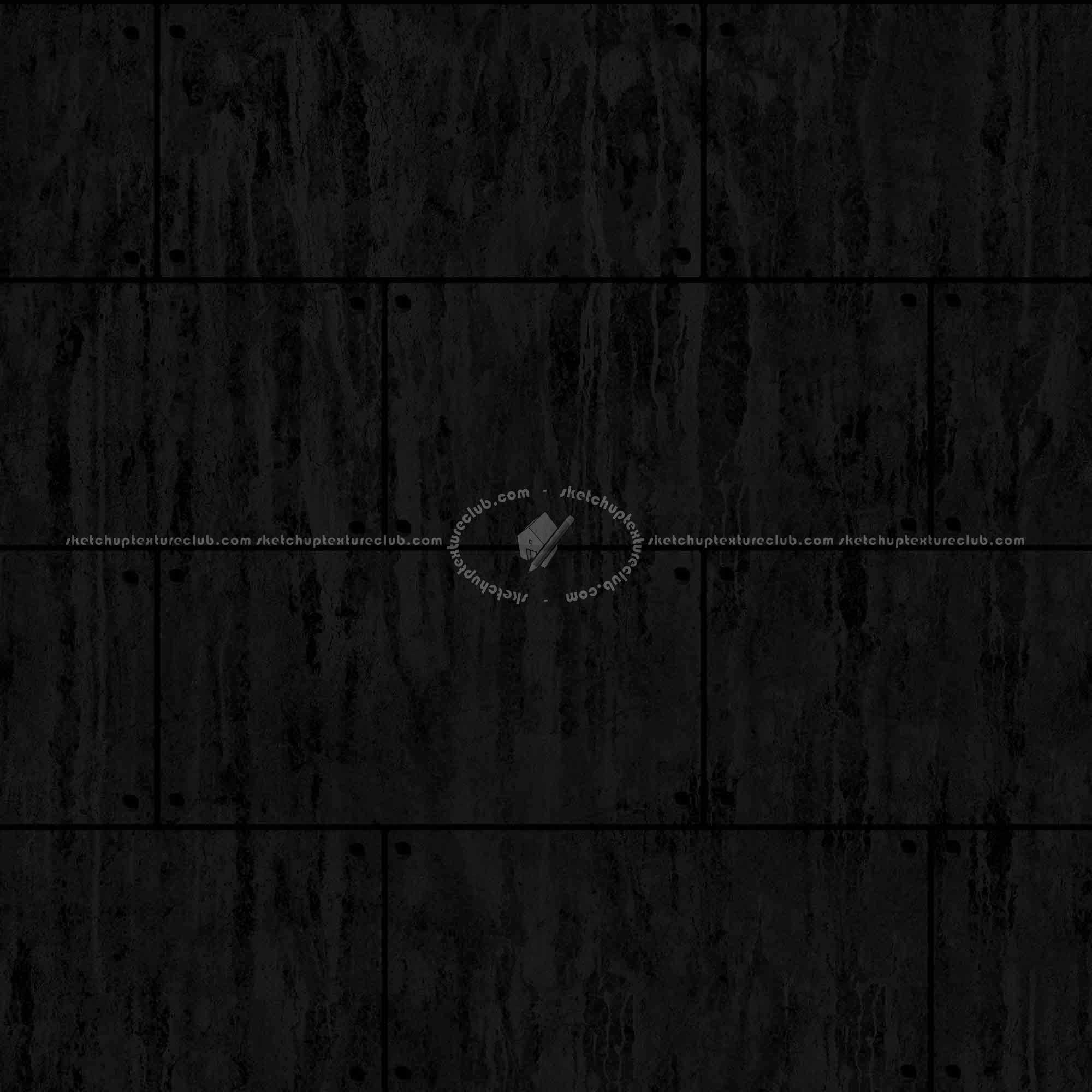 Textures   -   ARCHITECTURE   -   CONCRETE   -   Plates   -   Dirty  - Concrete dirt plates wall texture seamless 01785 - Specular