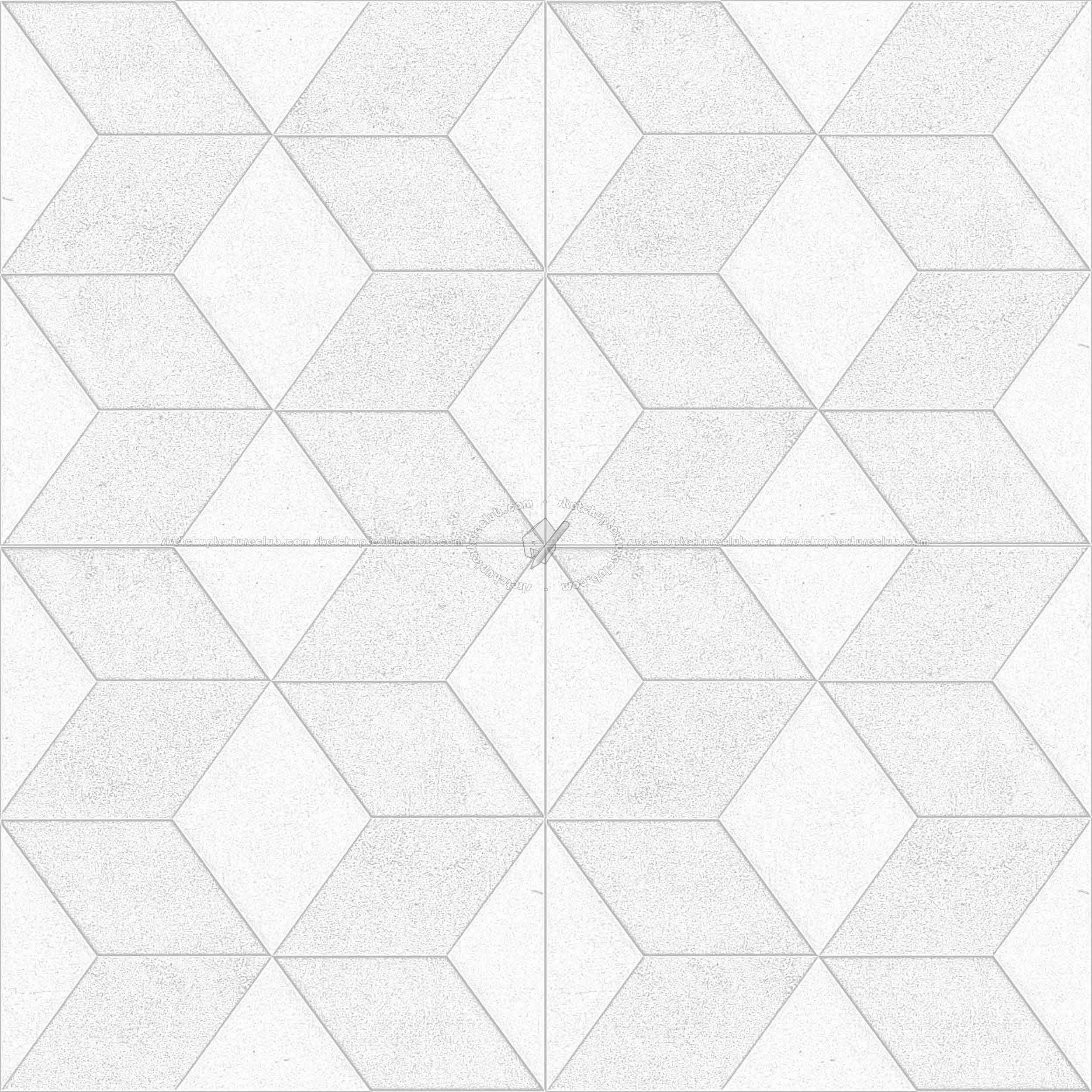 Textures   -   ARCHITECTURE   -   TILES INTERIOR   -   Cement - Encaustic   -   Cement  - Illusion cement concrete tile texture seamless 13384 - Ambient occlusion