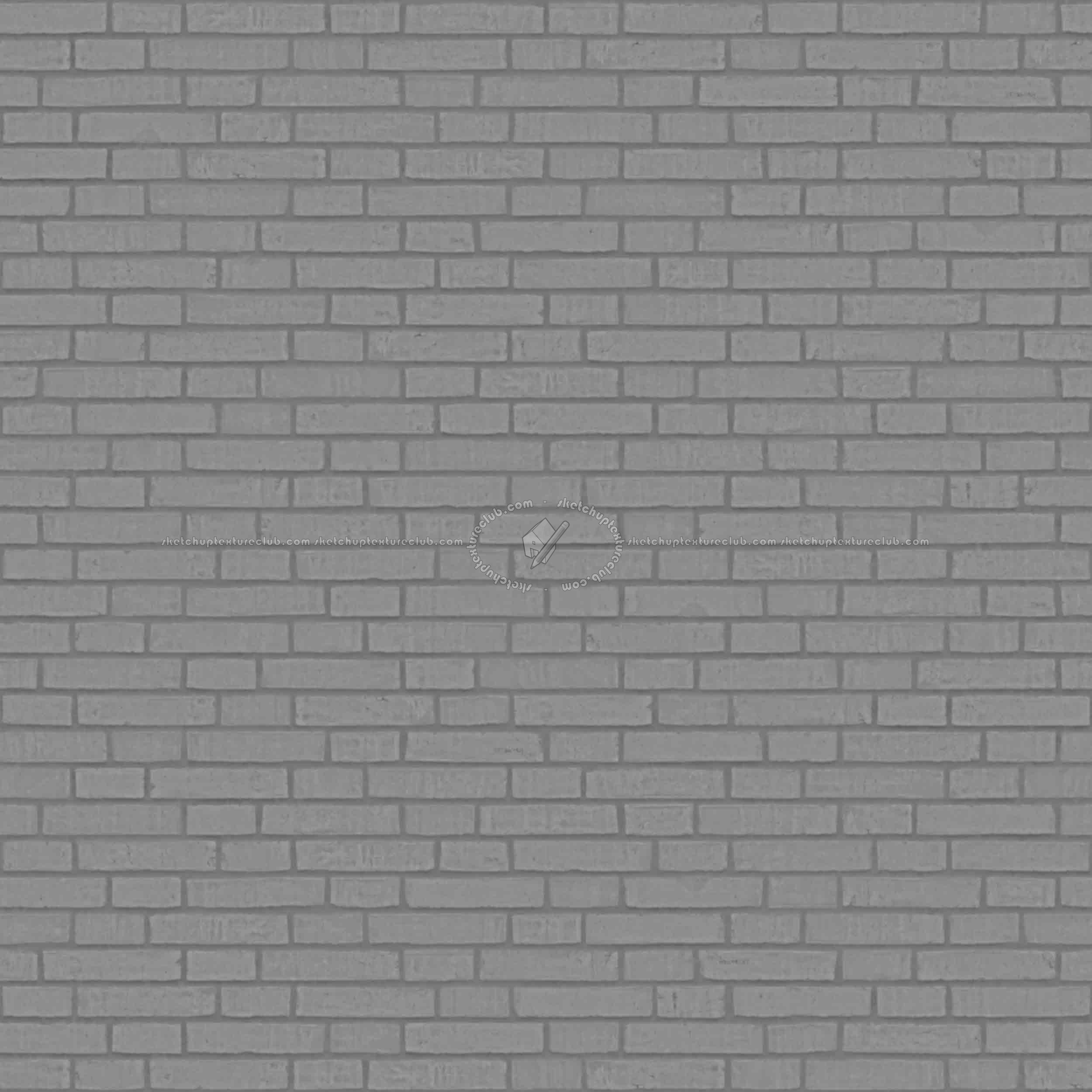 Textures   -   ARCHITECTURE   -   BRICKS   -   Old bricks  - Old bricks texture seamless 00404 - Displacement
