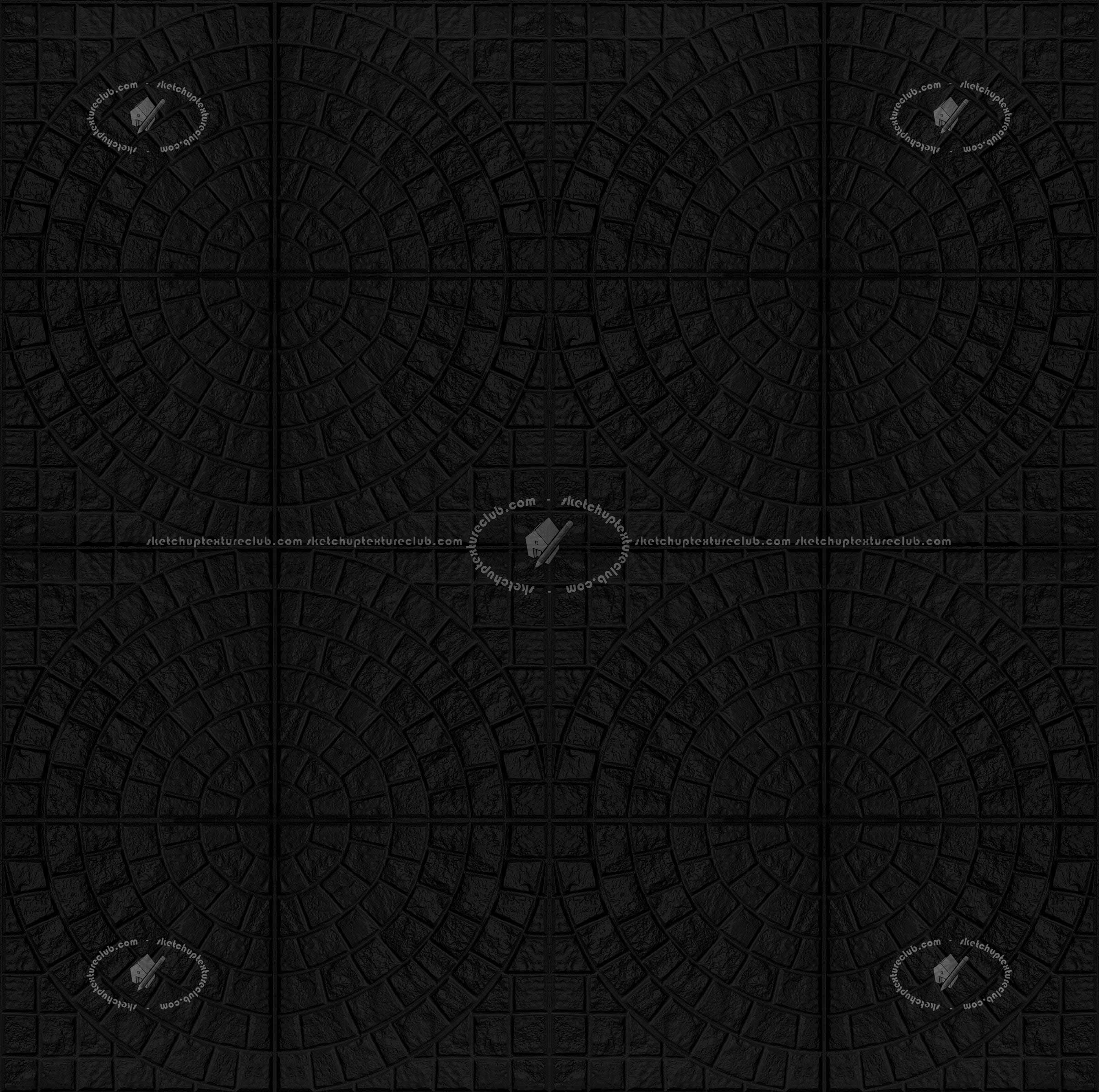 Textures   -   ARCHITECTURE   -   PAVING OUTDOOR   -   Concrete   -   Blocks mixed  - Painted concrete paving outdoor texture seamless 20748 - Specular