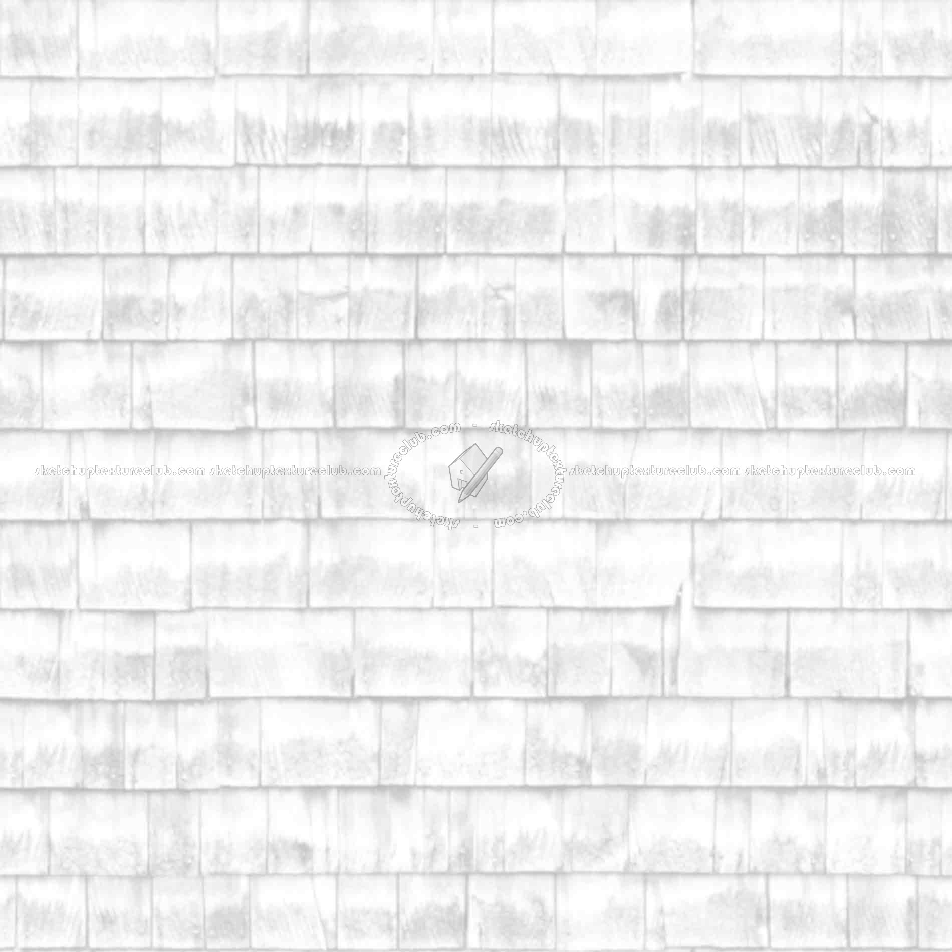 Textures   -   ARCHITECTURE   -   ROOFINGS   -   Shingles wood  - Wood shingle roof texture seamless 03847 - Ambient occlusion