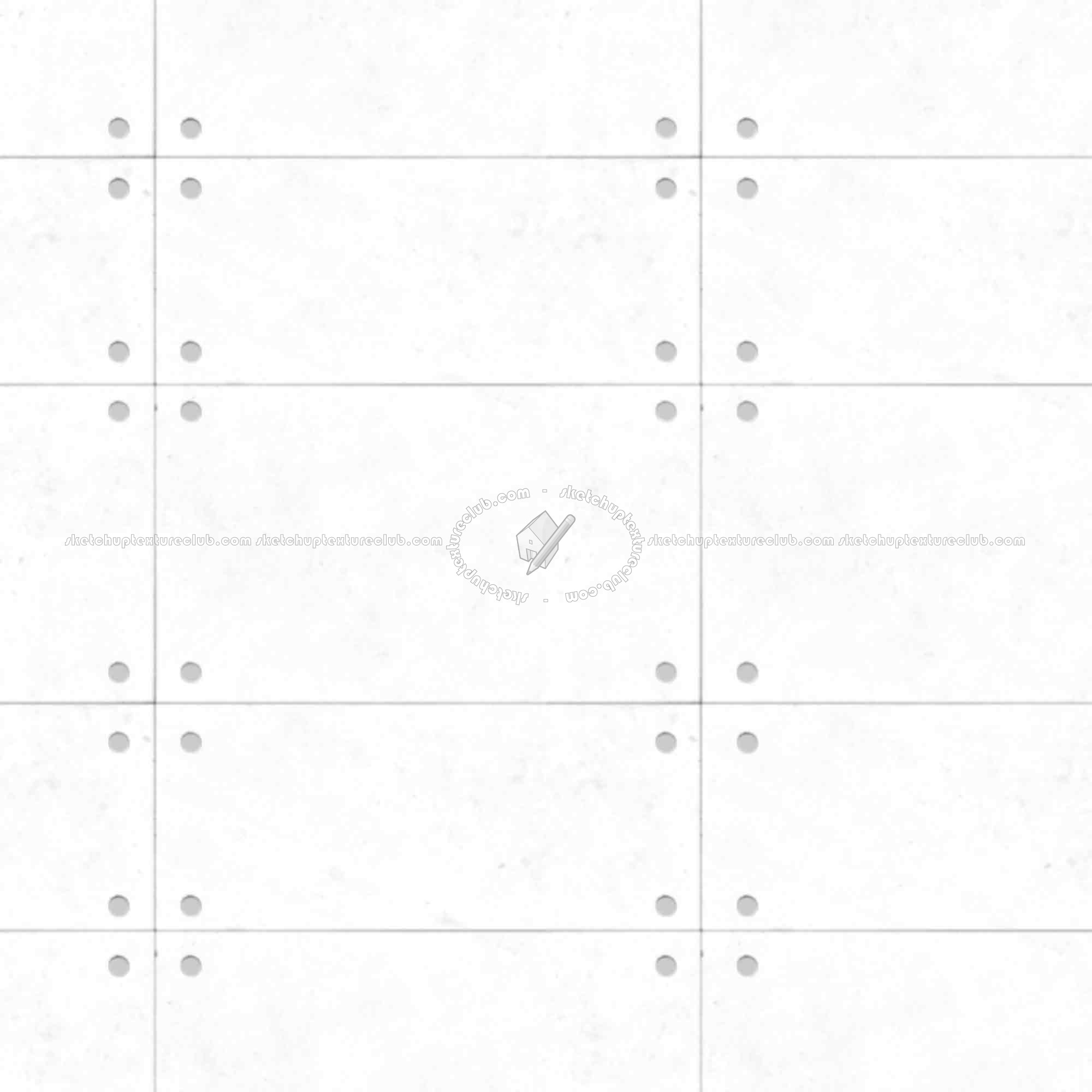 Textures   -   ARCHITECTURE   -   CONCRETE   -   Plates   -   Clean  - Clean cinder block with holes texture seamless 01693 - Ambient occlusion