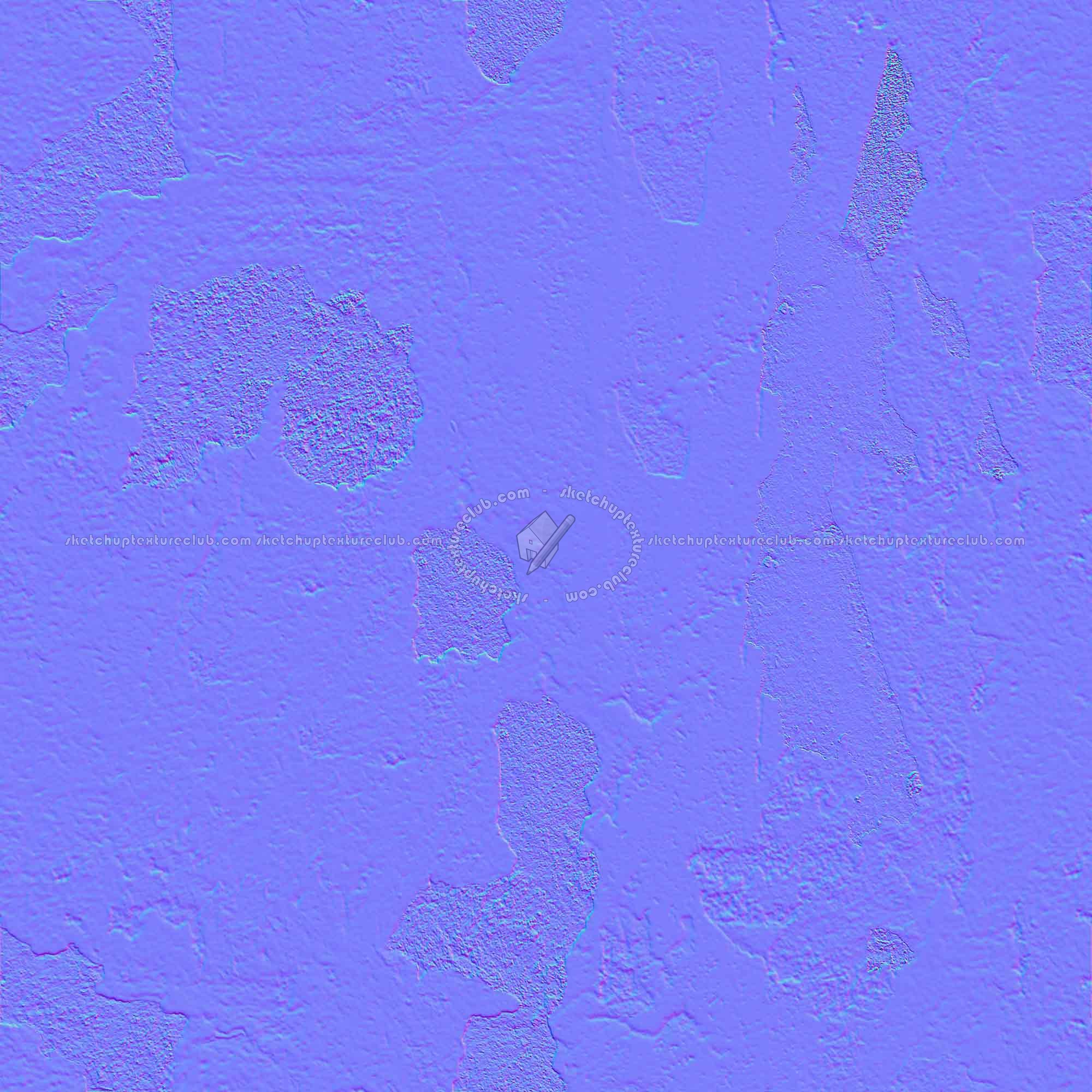 Textures   -   ARCHITECTURE   -   CONCRETE   -   Bare   -   Dirty walls  - Concrete bare dirty texture seamless 01495 - Normal