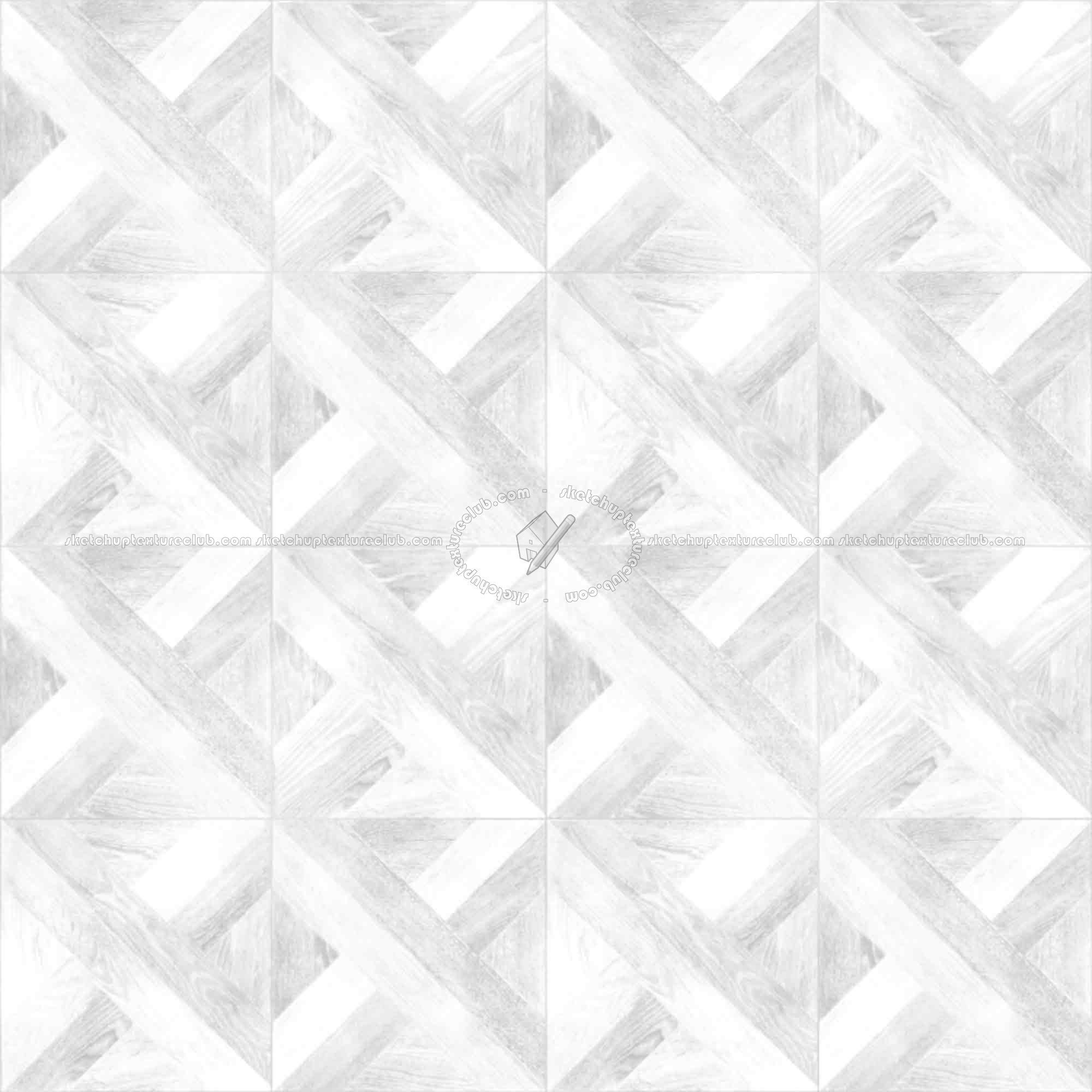 Textures   -   ARCHITECTURE   -   WOOD FLOORS   -   Geometric pattern  - Parquet geometric pattern texture seamless 04792 - Ambient occlusion