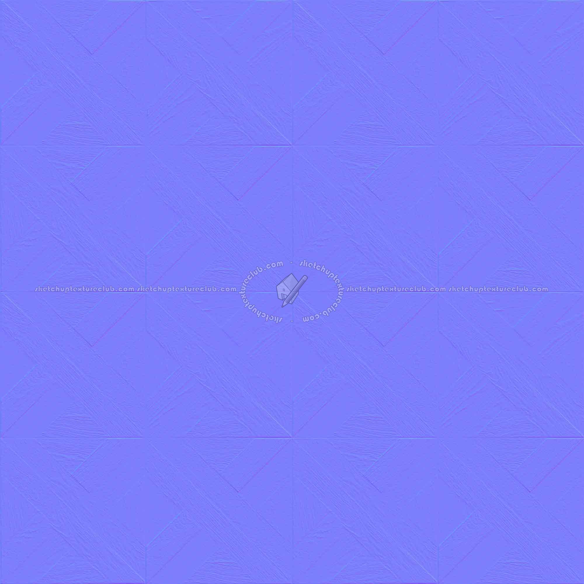 Textures   -   ARCHITECTURE   -   WOOD FLOORS   -   Geometric pattern  - Parquet geometric pattern texture seamless 04792 - Normal