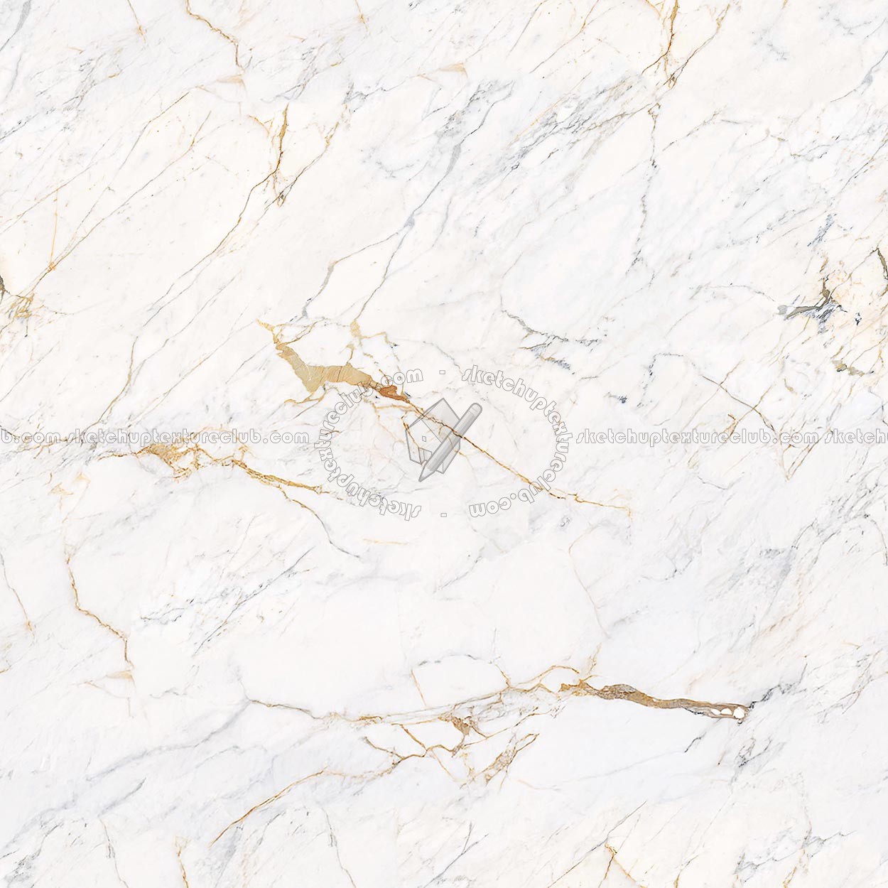 Textures   -   ARCHITECTURE   -   MARBLE SLABS   -   White  - Slab white marble golden veined pbr texture 22429 (seamless)