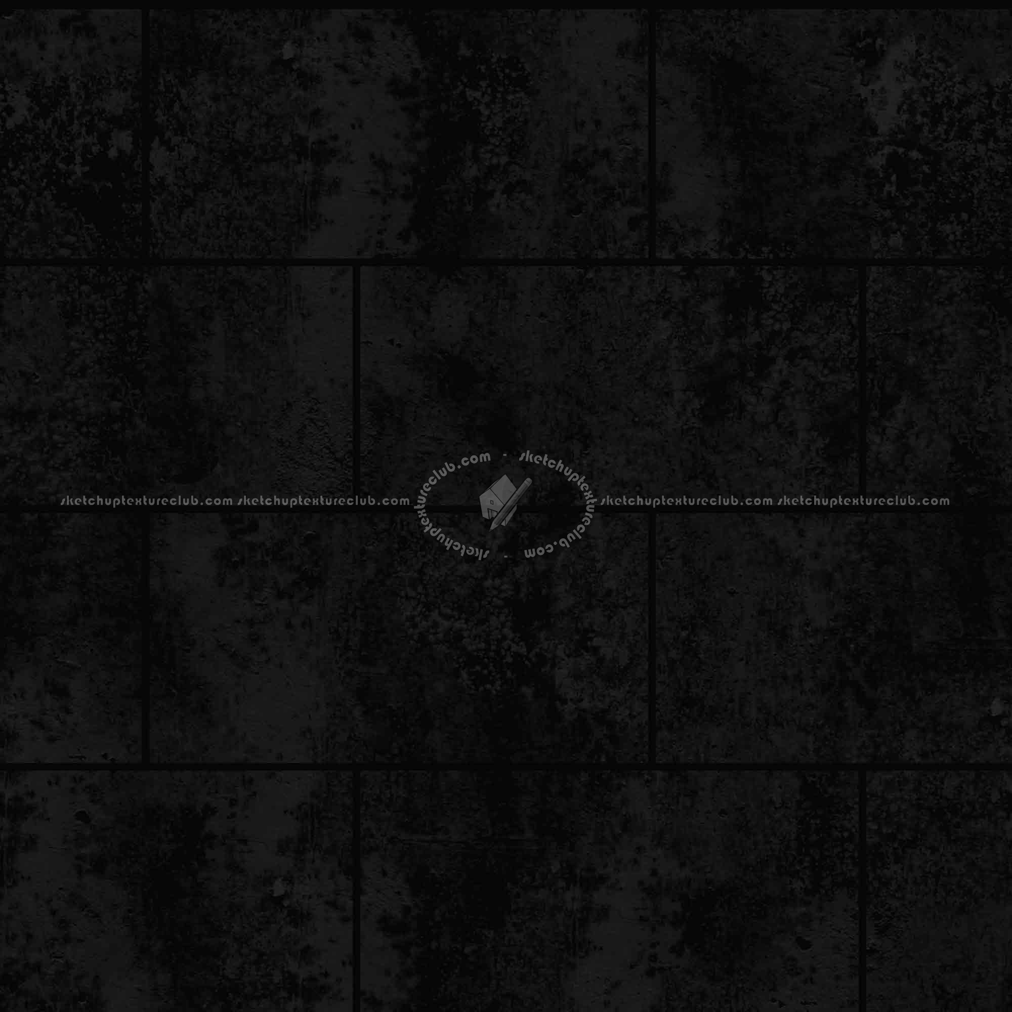 Textures   -   ARCHITECTURE   -   CONCRETE   -   Plates   -   Dirty  - Concrete dirt plates wall texture seamless 01787 - Specular