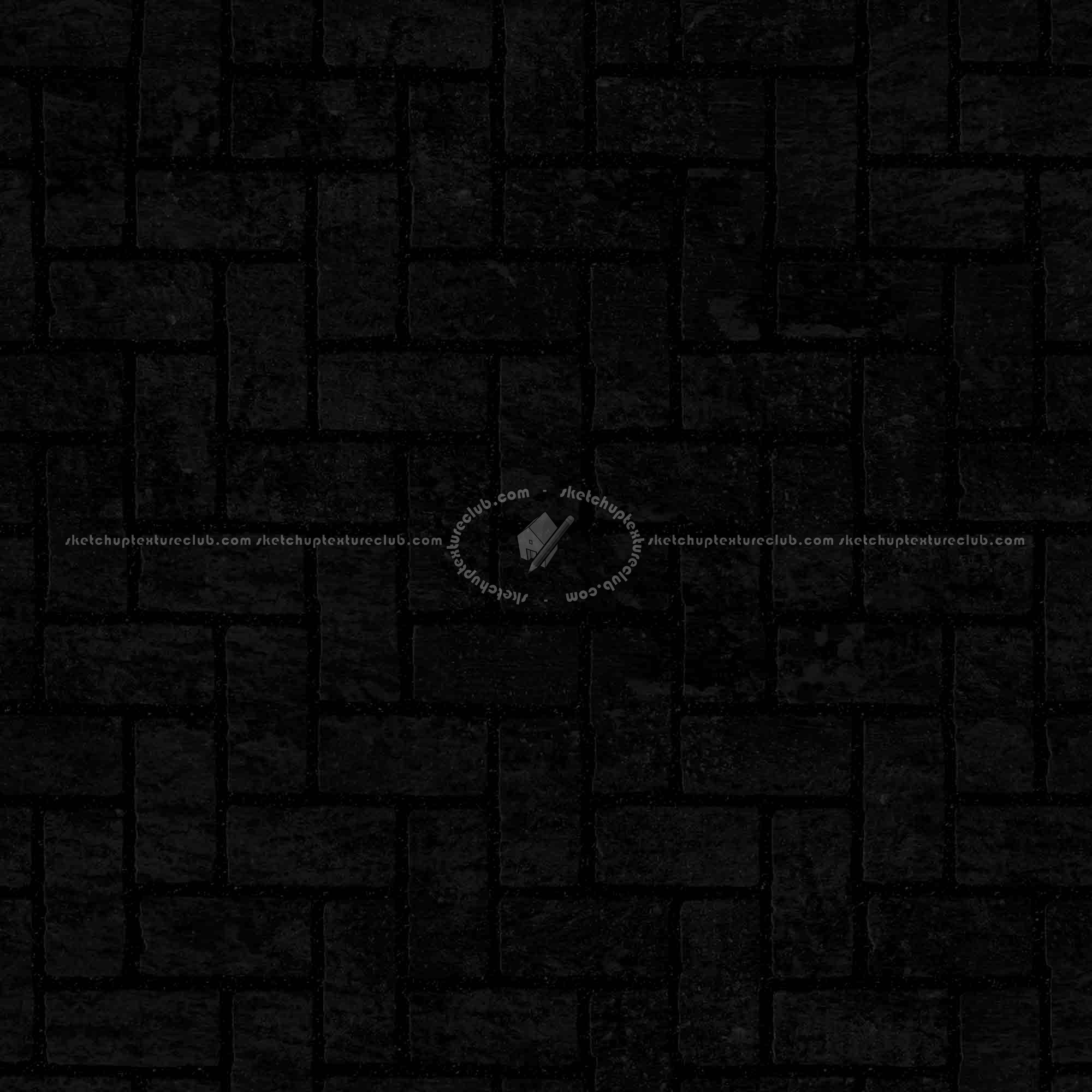 Textures   -   ARCHITECTURE   -   PAVING OUTDOOR   -   Concrete   -   Herringbone  - Concrete paving herringbone outdoor texture seamless 05861 - Specular