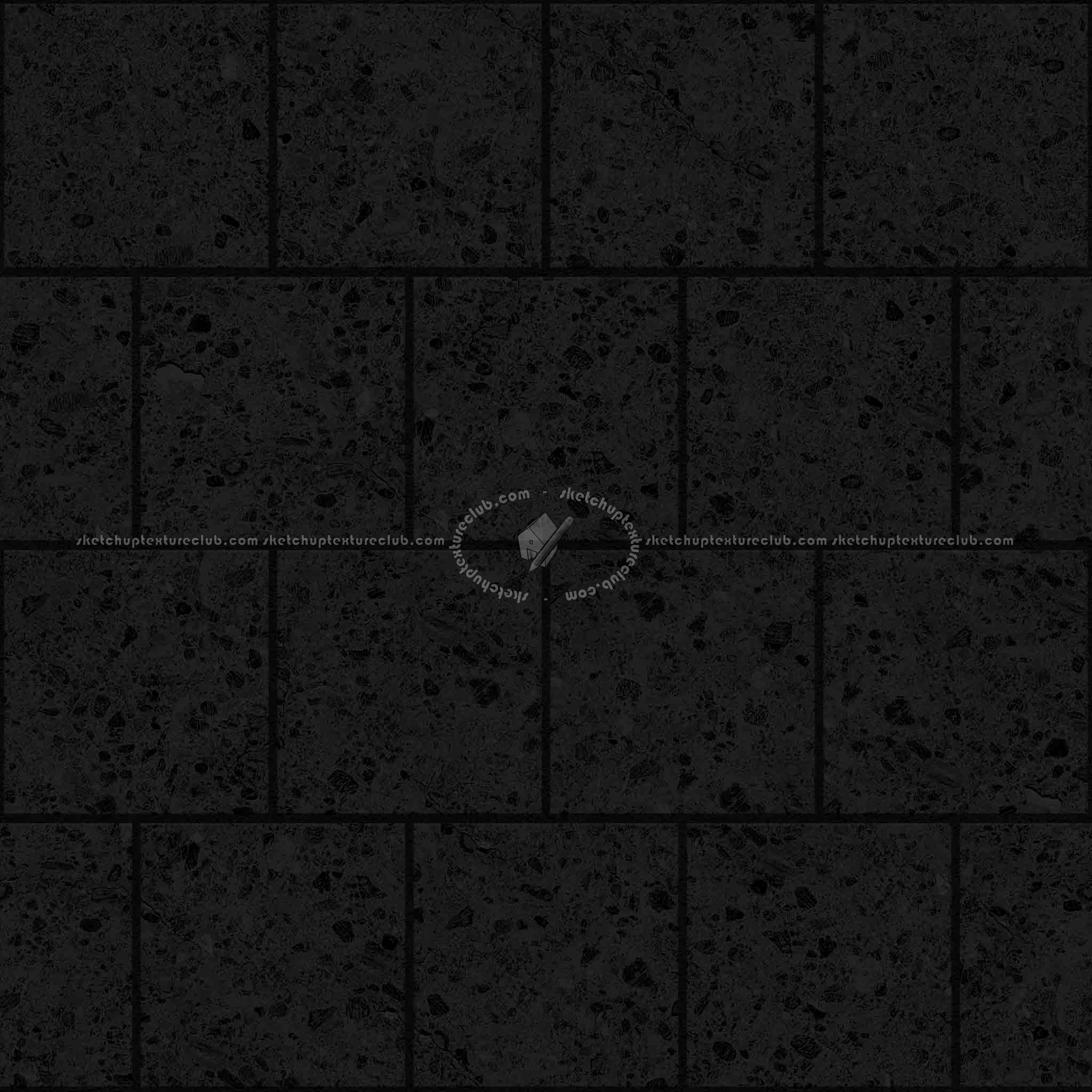 Textures   -   ARCHITECTURE   -   STONES WALLS   -   Claddings stone   -   Exterior  - Wall cladding stone texture seamless 07808 - Specular