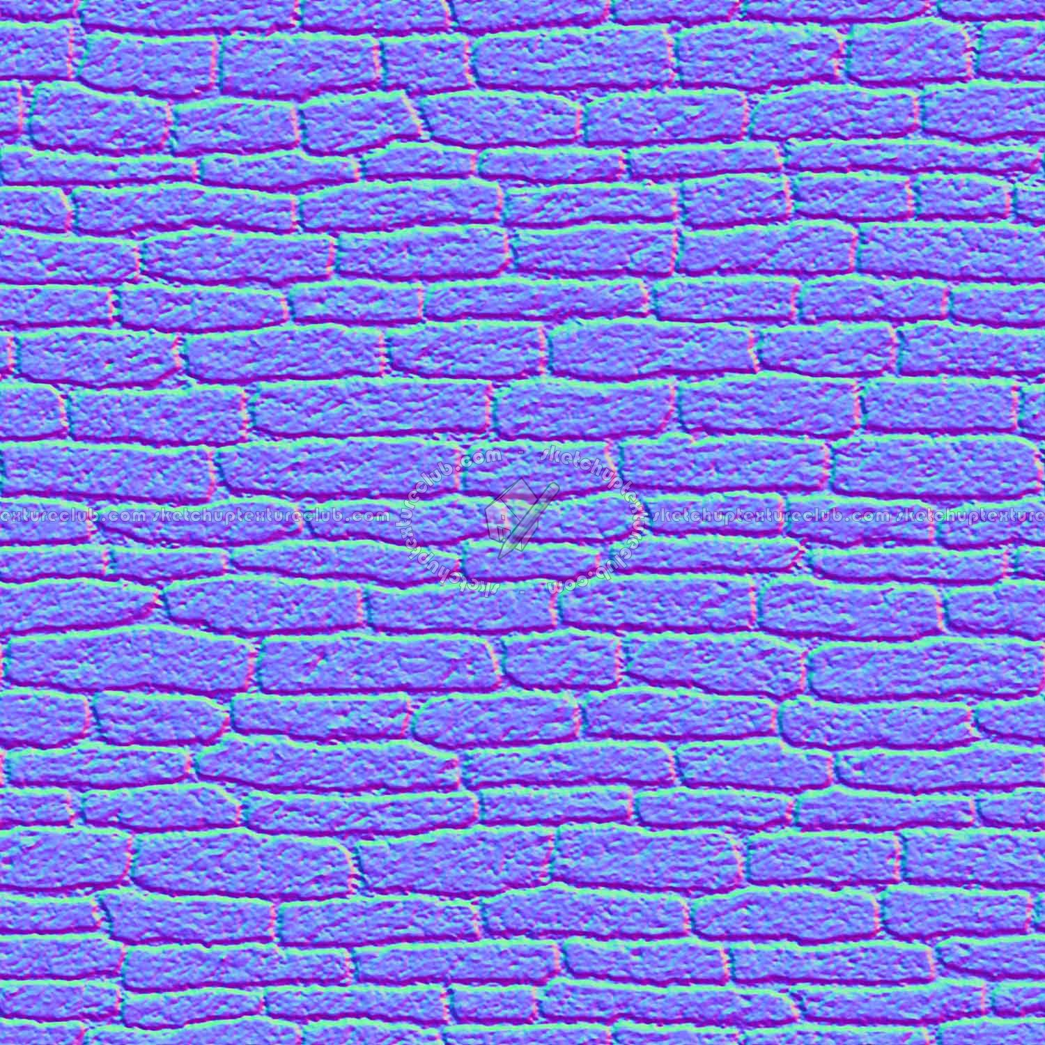 Textures   -   ARCHITECTURE   -   STONES WALLS   -   Stone blocks  - Wall stone with regular blocks texture seamless 08364 - Normal