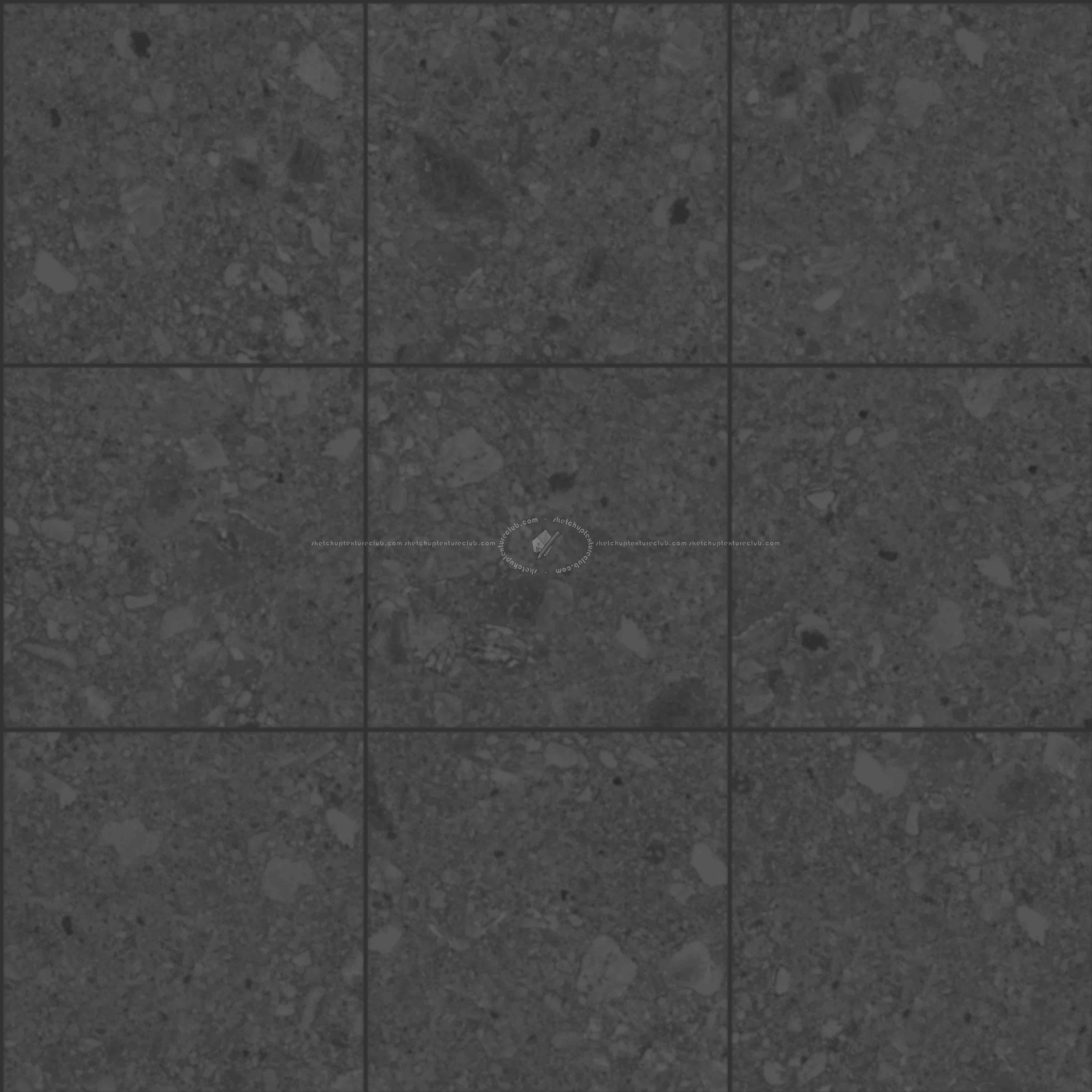 Textures   -   ARCHITECTURE   -   TILES INTERIOR   -   Stone tiles  - Ceppo Di Grè stone flooring pbr texture seamless 22240 - Displacement