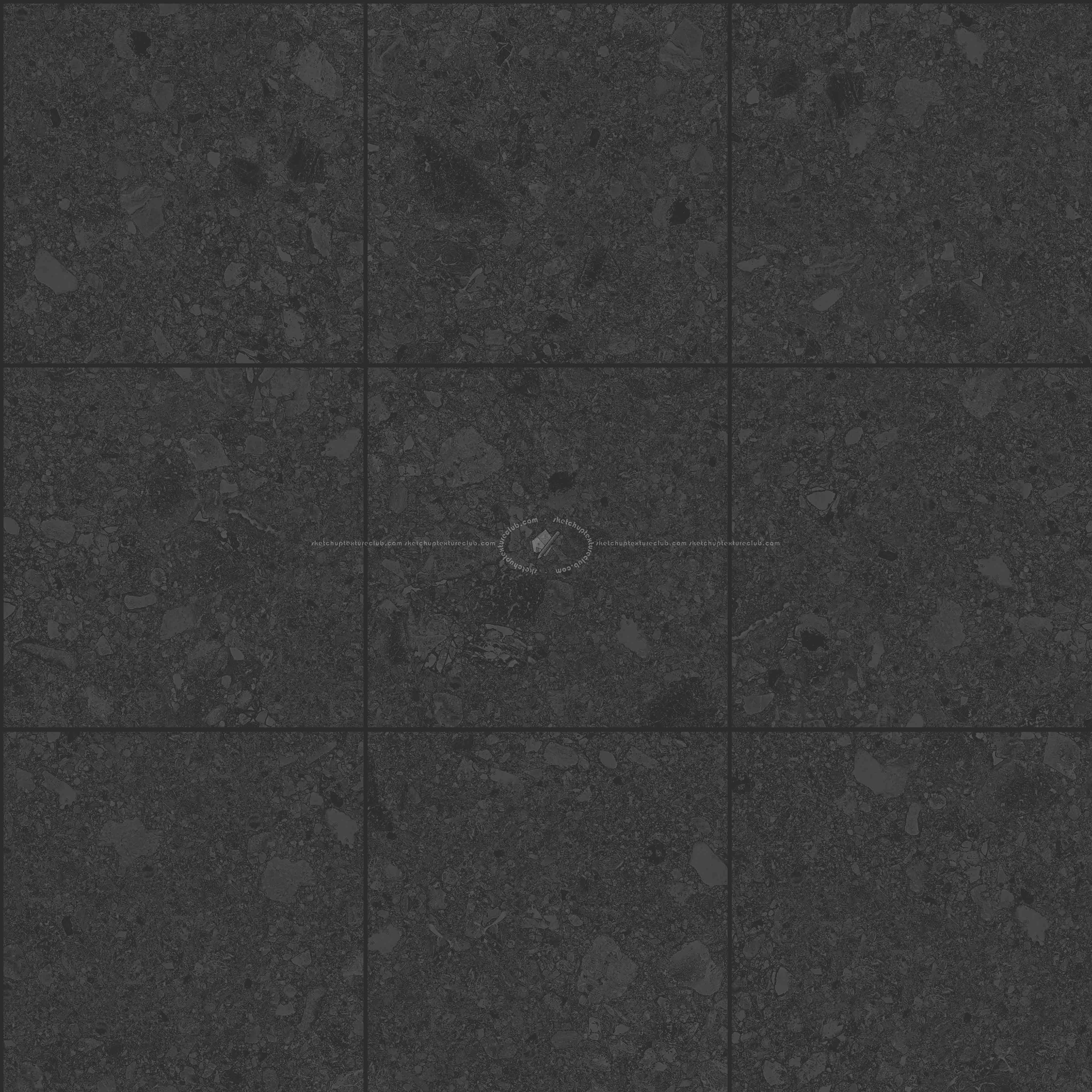 Textures   -   ARCHITECTURE   -   TILES INTERIOR   -   Stone tiles  - Ceppo Di Grè stone flooring pbr texture seamless 22240 - Specular