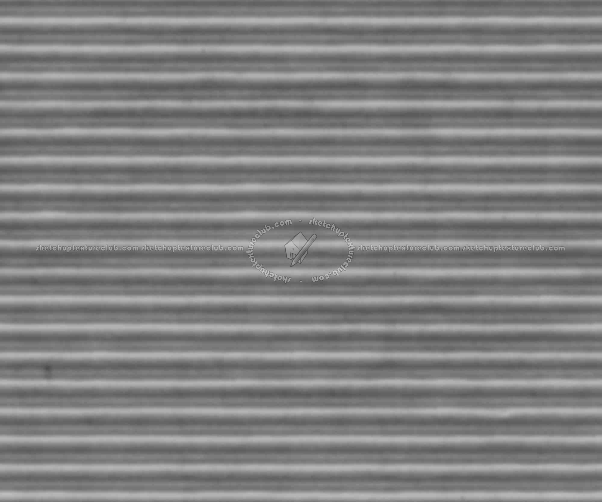 Textures   -   MATERIALS   -   METALS   -   Corrugated  - Iron corrugated metal texture seamless 09990 - Displacement