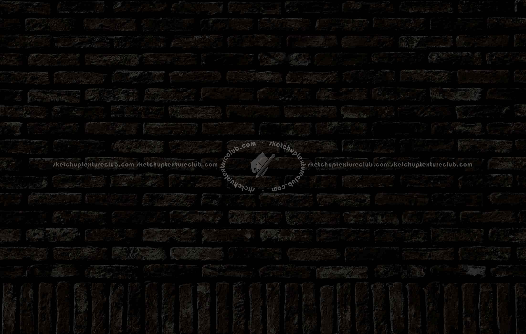 Textures   -   ARCHITECTURE   -   BRICKS   -   Old bricks  - Old bricks texture seamless 00407 - Specular