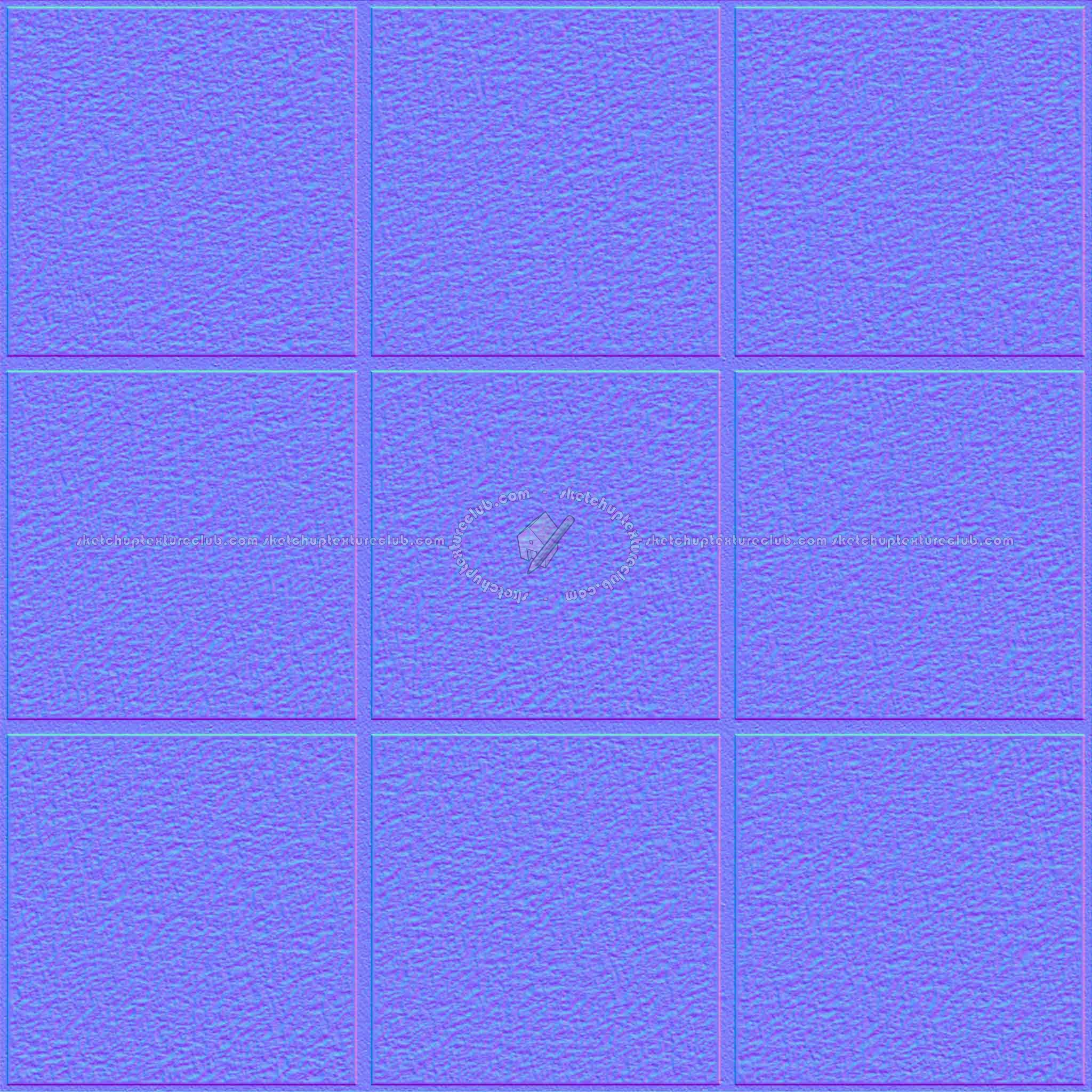 Textures   -   ARCHITECTURE   -   PAVING OUTDOOR   -   Concrete   -   Blocks regular  - Paving outdoor concrete regular block texture seamless 05698 - Normal