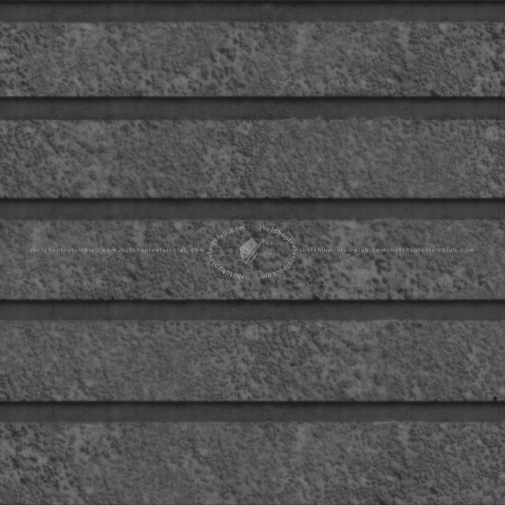 Textures   -   ARCHITECTURE   -   CONCRETE   -   Plates   -   Clean  - Concrete clean plates wall texture seamless 01696 - Displacement