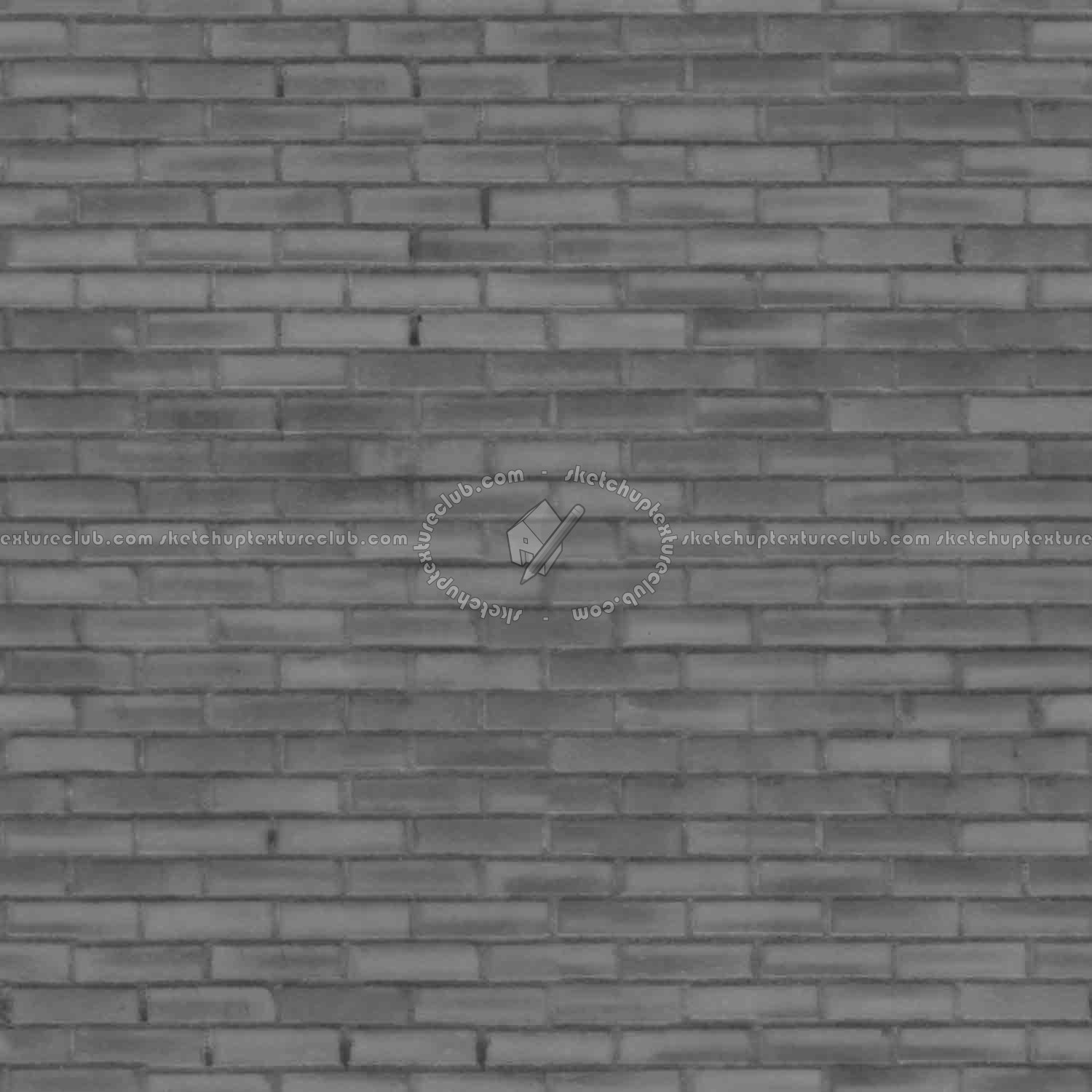 Textures   -   ARCHITECTURE   -   BRICKS   -   Facing Bricks   -   Smooth  - Facing smooth bricks texture seamless 00323 - Displacement