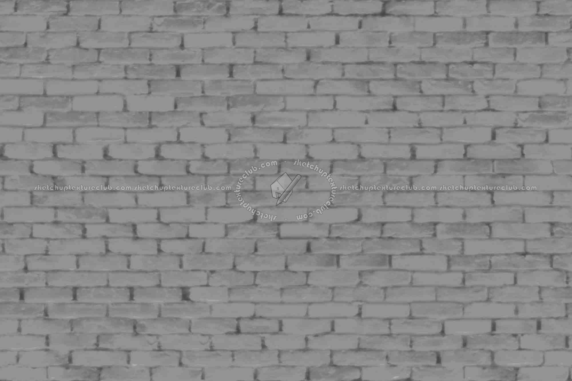 Textures   -   ARCHITECTURE   -   BRICKS   -   Old bricks  - Old bricks texture seamless 00408 - Displacement