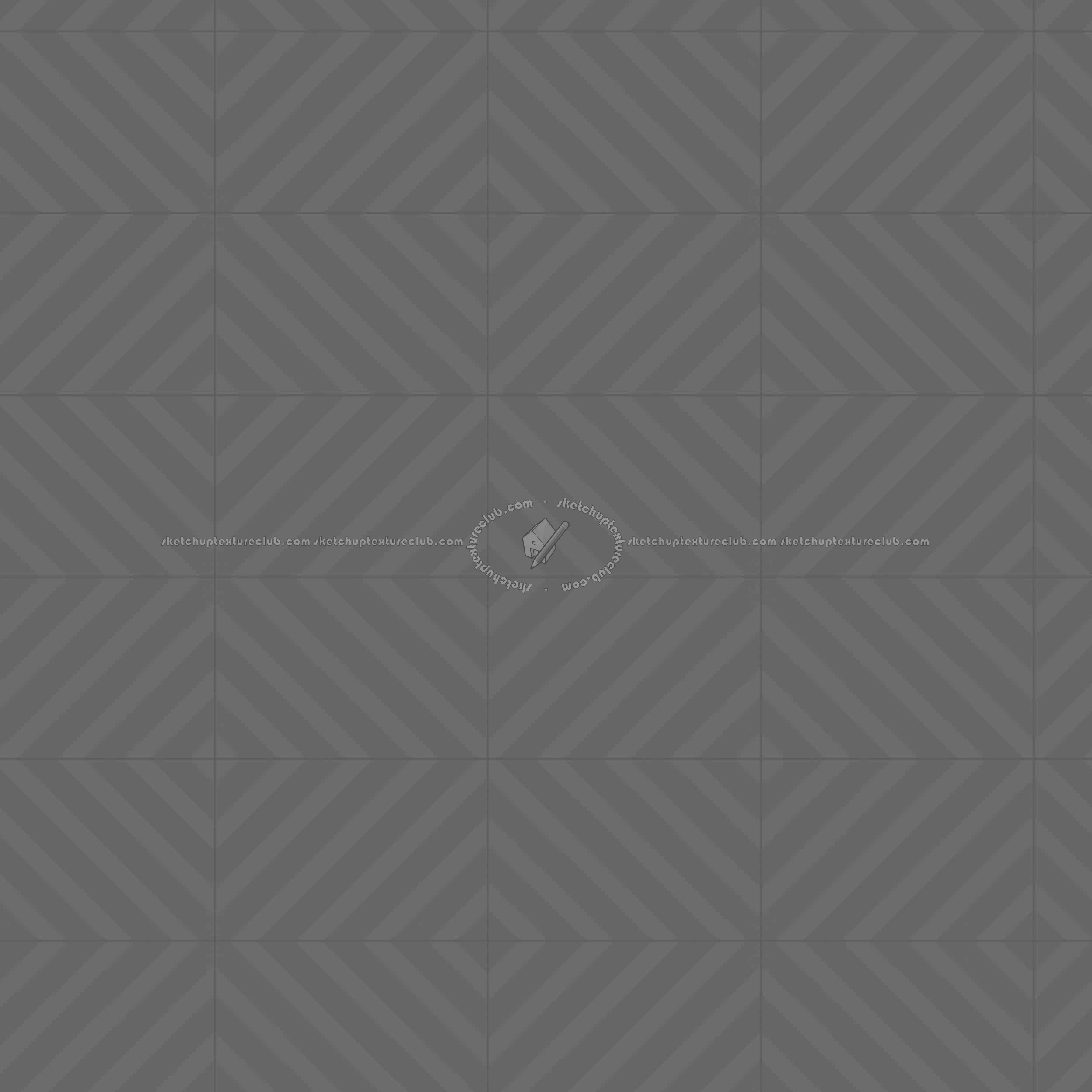 Textures   -   ARCHITECTURE   -   WOOD FLOORS   -   Geometric pattern  - Parquet geometric pattern texture seamless 04795 - Displacement