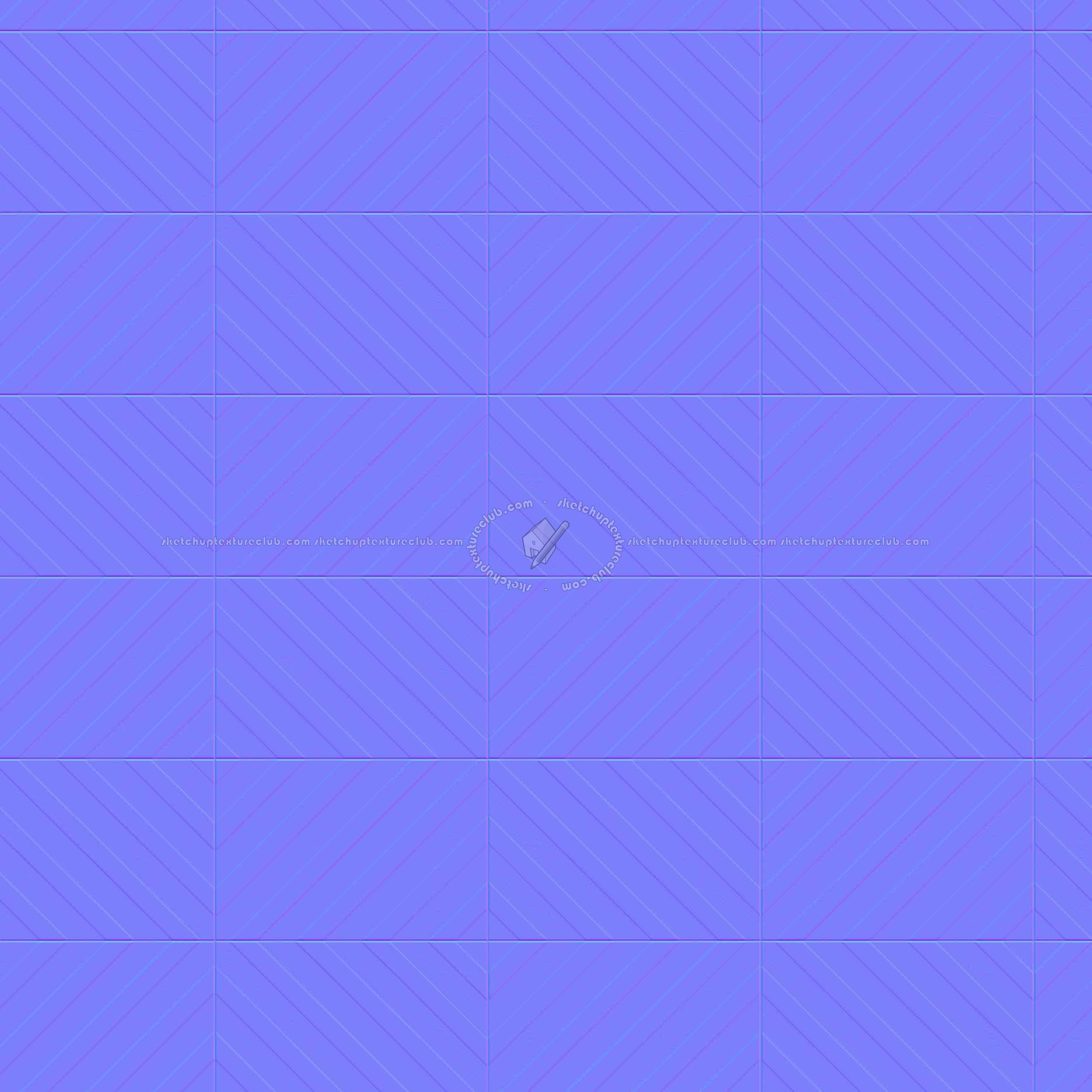 Textures   -   ARCHITECTURE   -   WOOD FLOORS   -   Geometric pattern  - Parquet geometric pattern texture seamless 04795 - Normal