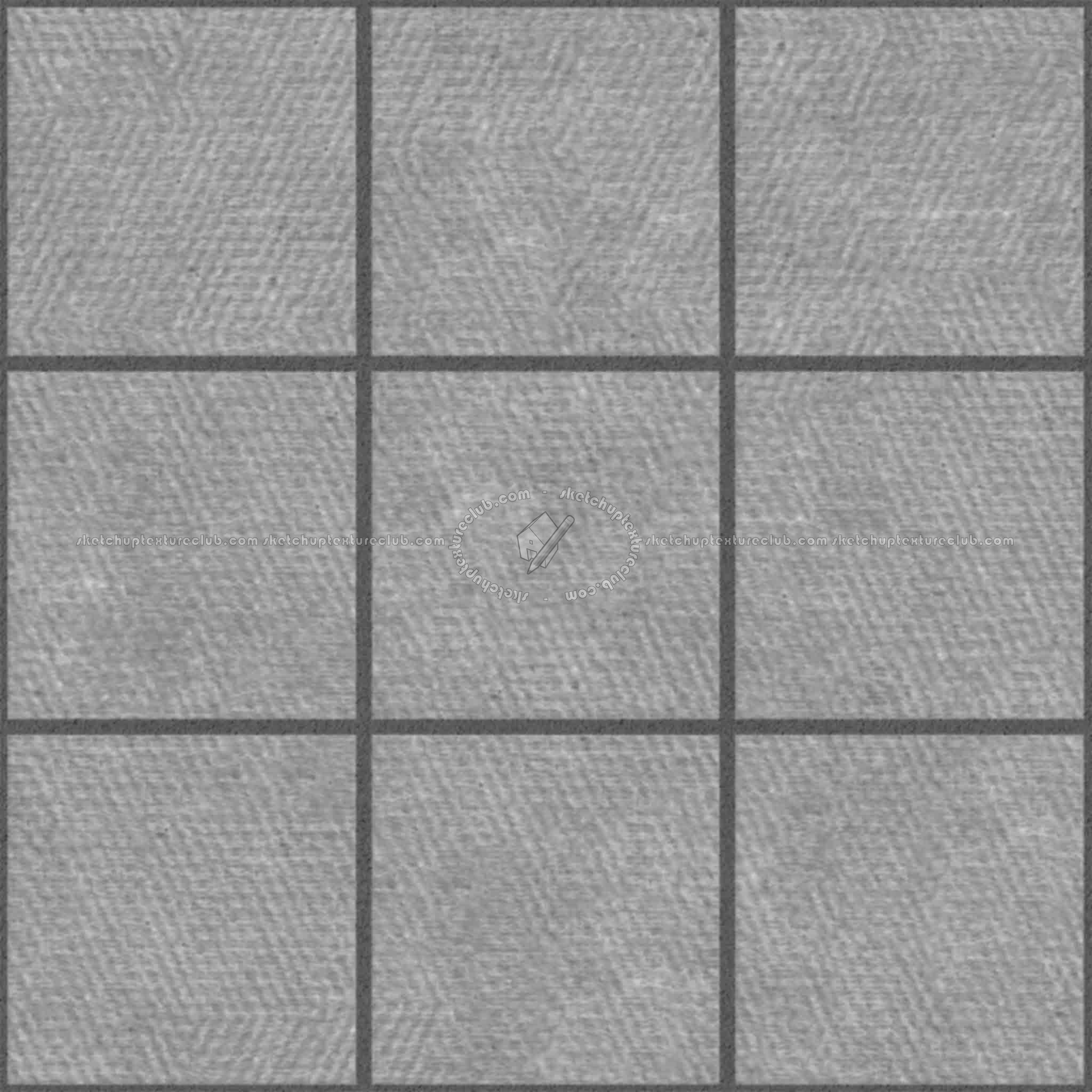 Textures   -   ARCHITECTURE   -   PAVING OUTDOOR   -   Concrete   -   Blocks regular  - Paving outdoor concrete regular block texture seamless 05699 - Displacement