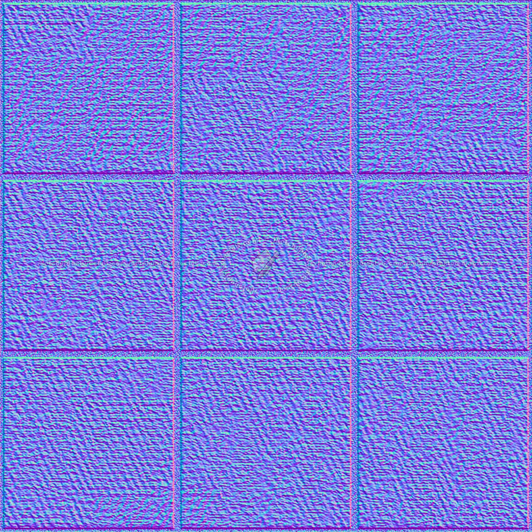 Textures   -   ARCHITECTURE   -   PAVING OUTDOOR   -   Concrete   -   Blocks regular  - Paving outdoor concrete regular block texture seamless 05699 - Normal