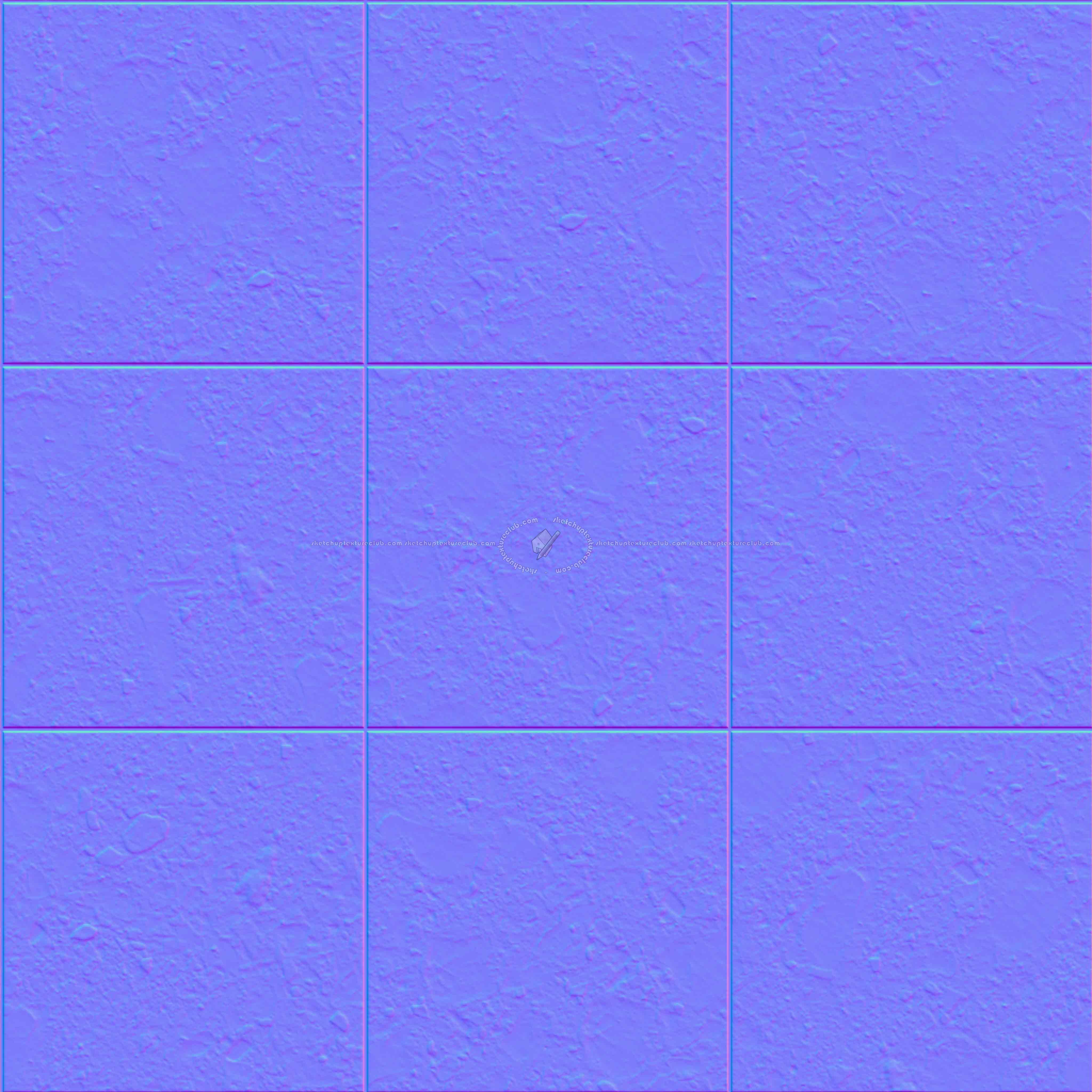 Textures   -   ARCHITECTURE   -   TILES INTERIOR   -   Stone tiles  - Ceppo Di Grè stone flooring pbr texture seamless 22242 - Normal