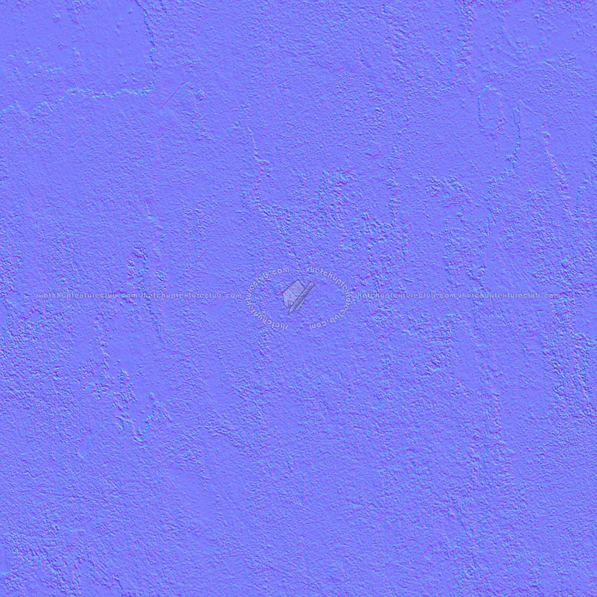 Textures   -   ARCHITECTURE   -   CONCRETE   -   Bare   -   Damaged walls  - Concrete bare damaged wall PBR texture seamless 22044 - Normal