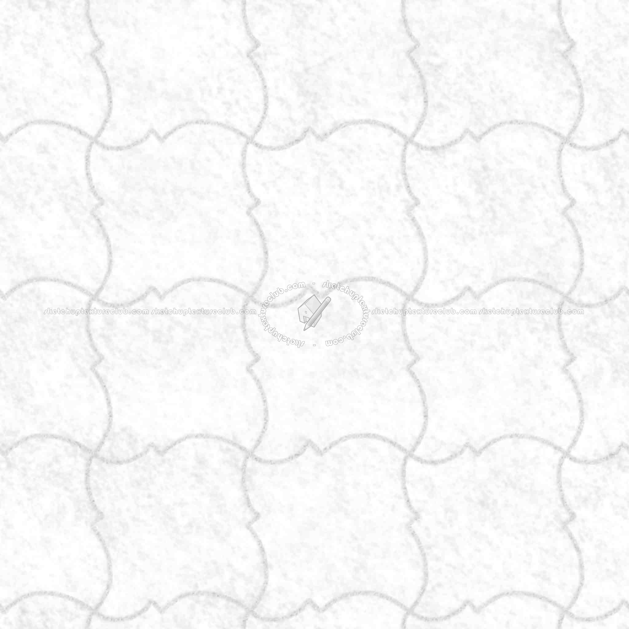 Textures   -   ARCHITECTURE   -   PAVING OUTDOOR   -   Pavers stone   -   Blocks mixed  - Pavers stone mixed size texture seamless 06161 - Ambient occlusion