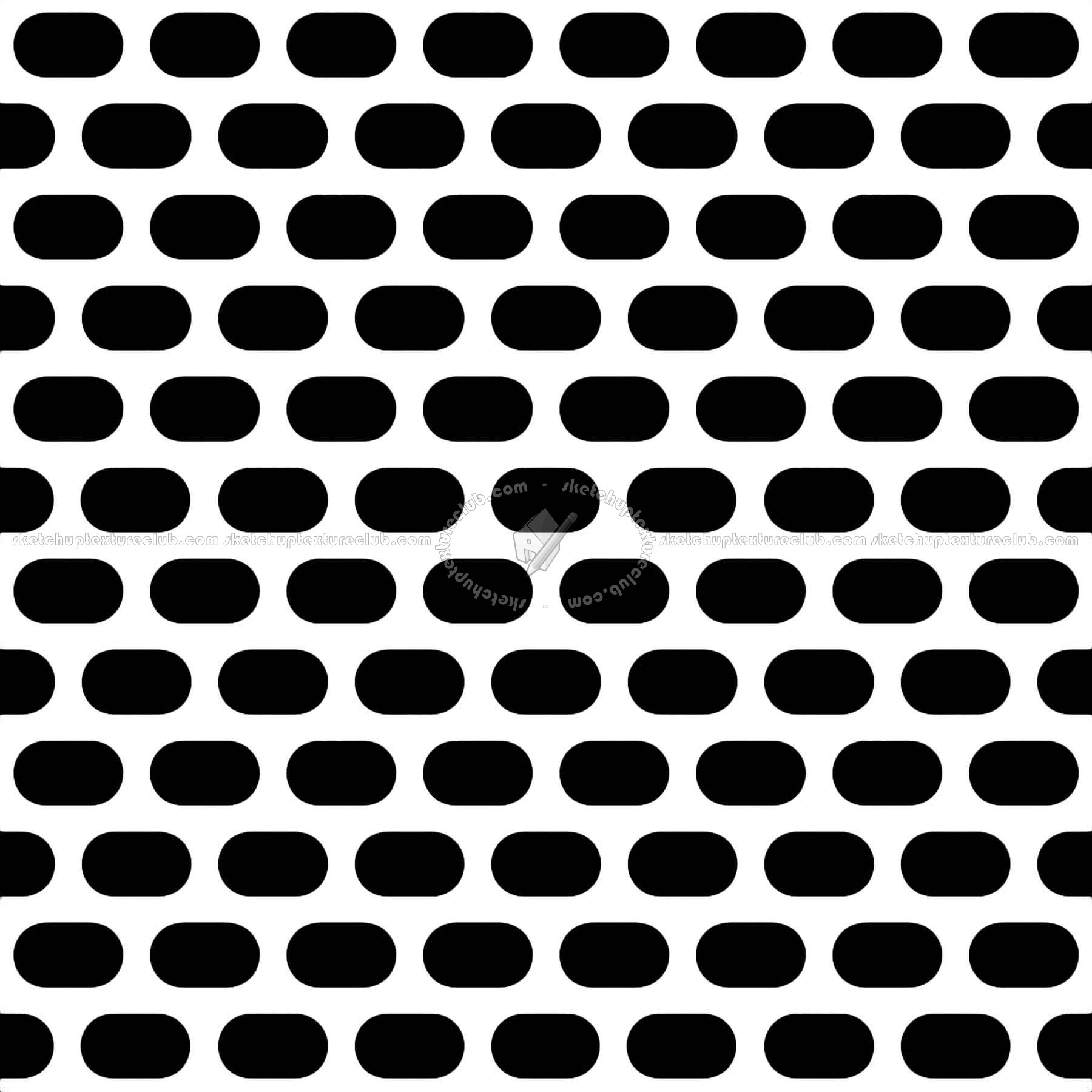 Textures   -   MATERIALS   -   METALS   -   Perforated  - Turquoise panited perforate metal texture seamless 10546 - Mask