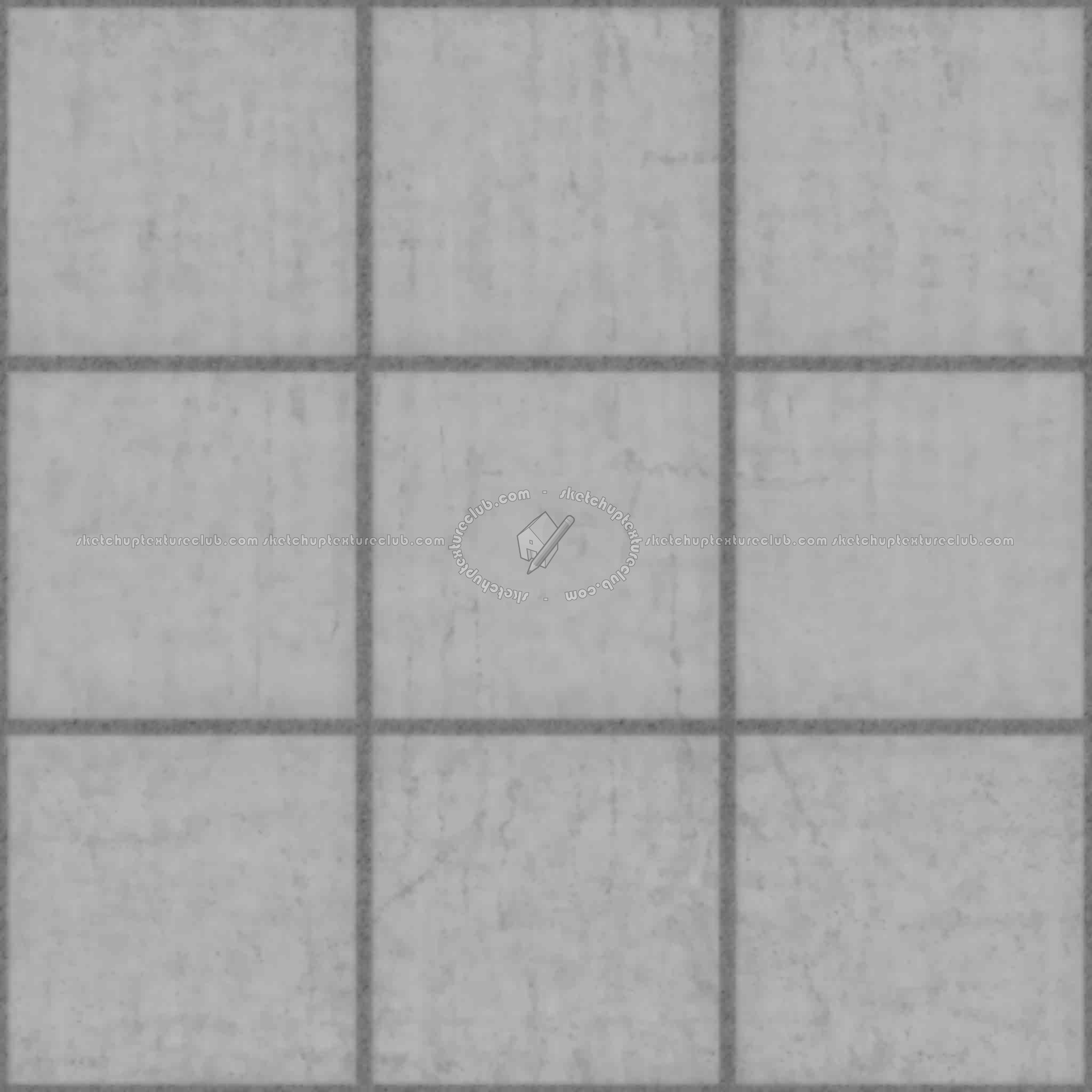 Textures   -   ARCHITECTURE   -   PAVING OUTDOOR   -   Concrete   -   Blocks regular  - Paving outdoor concrete regular block texture seamless 05701 - Displacement