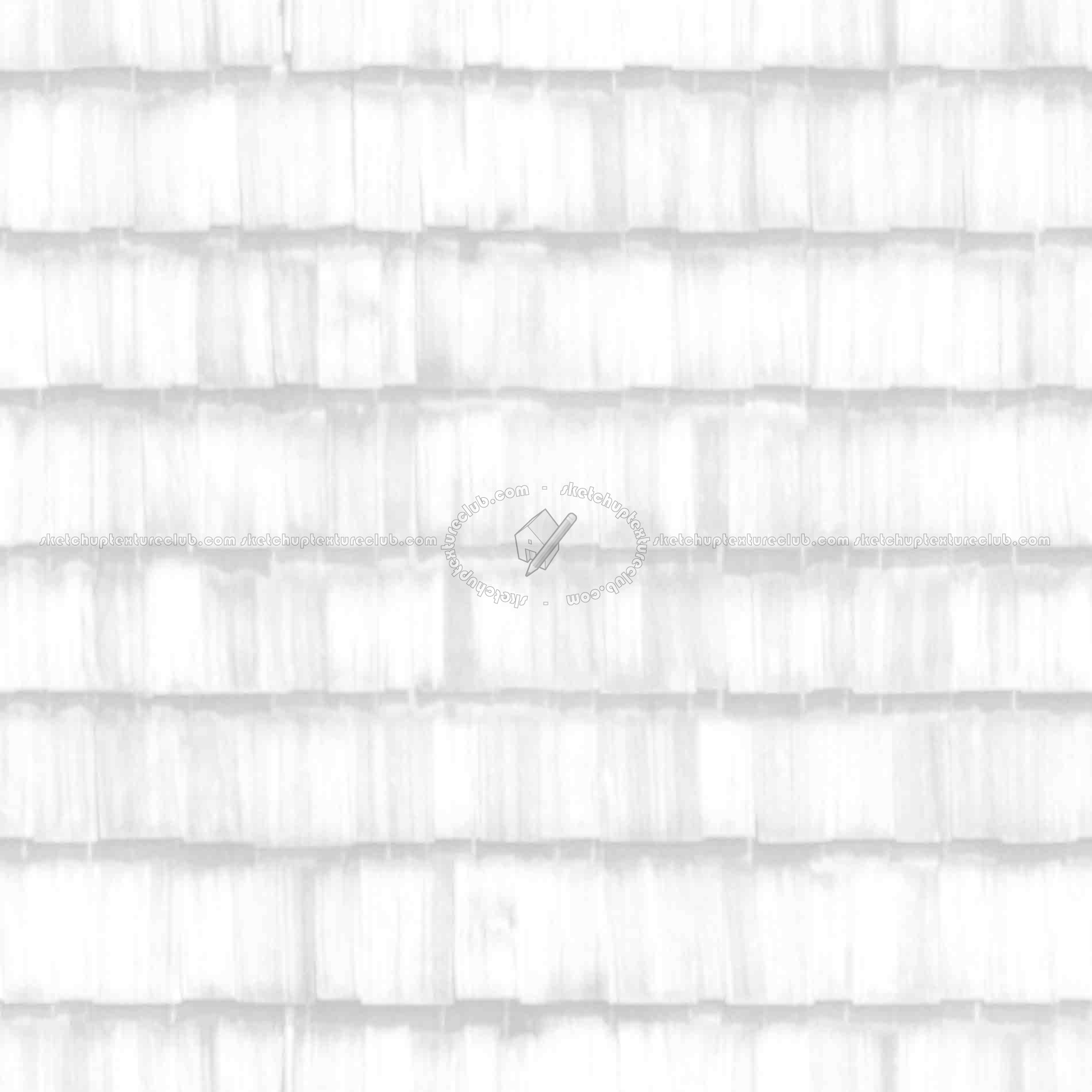 Textures   -   ARCHITECTURE   -   ROOFINGS   -   Shingles wood  - Wood shingle roof texture seamless 03854 - Ambient occlusion