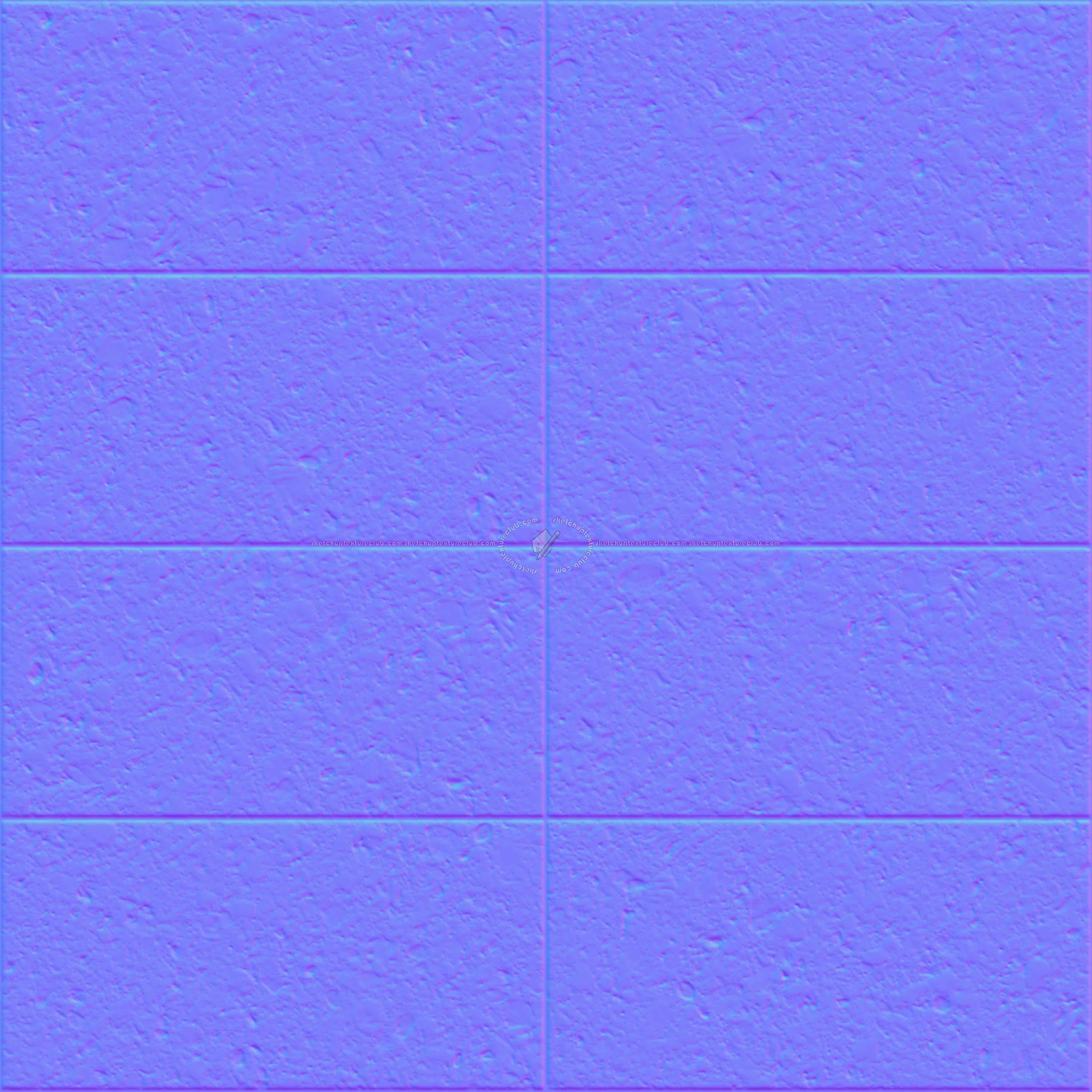 Textures   -   ARCHITECTURE   -   TILES INTERIOR   -   Stone tiles  - Ceppo Di Grè stone flooring pbr texture seamless 22244 - Normal