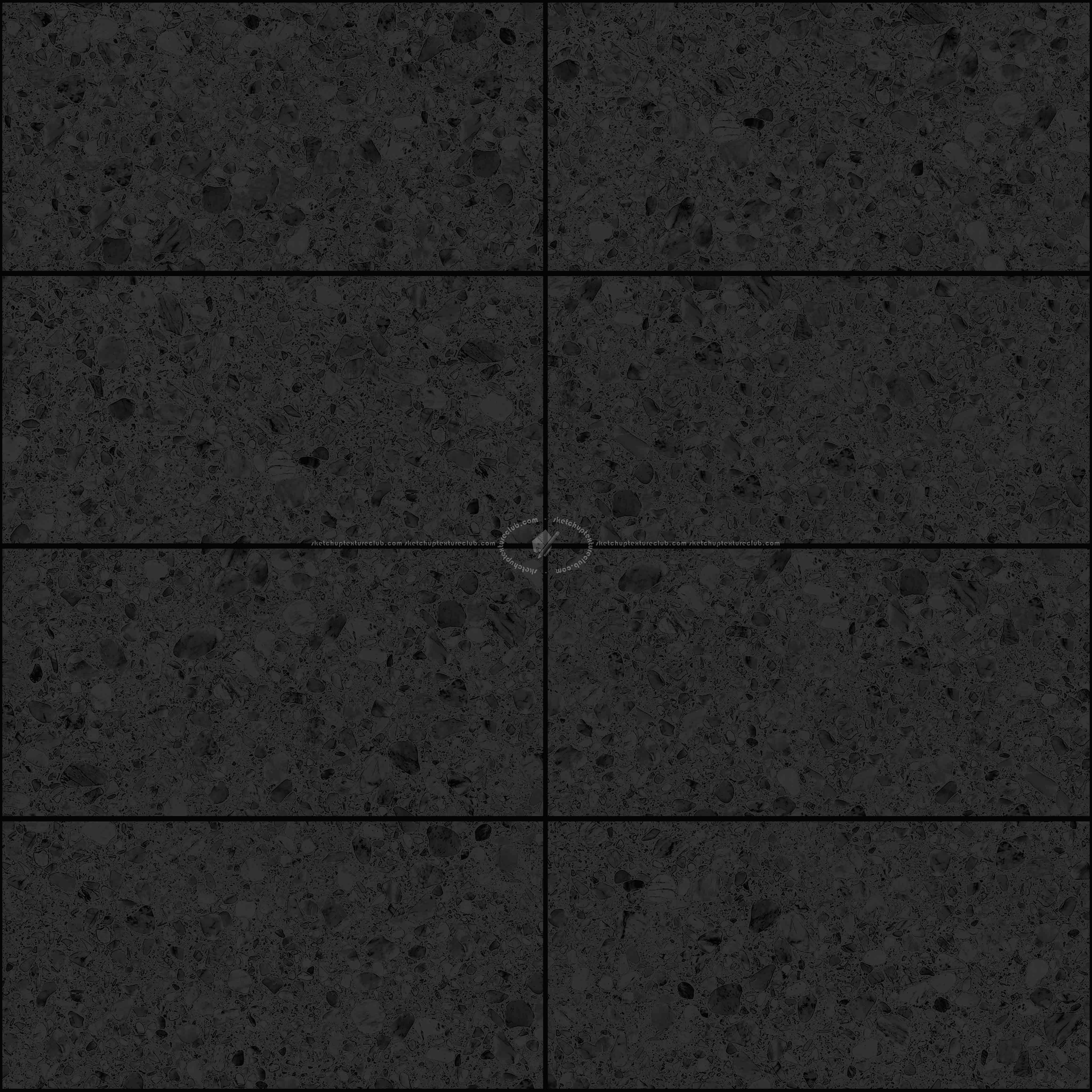 Textures   -   ARCHITECTURE   -   TILES INTERIOR   -   Stone tiles  - Ceppo Di Grè stone flooring pbr texture seamless 22244 - Specular